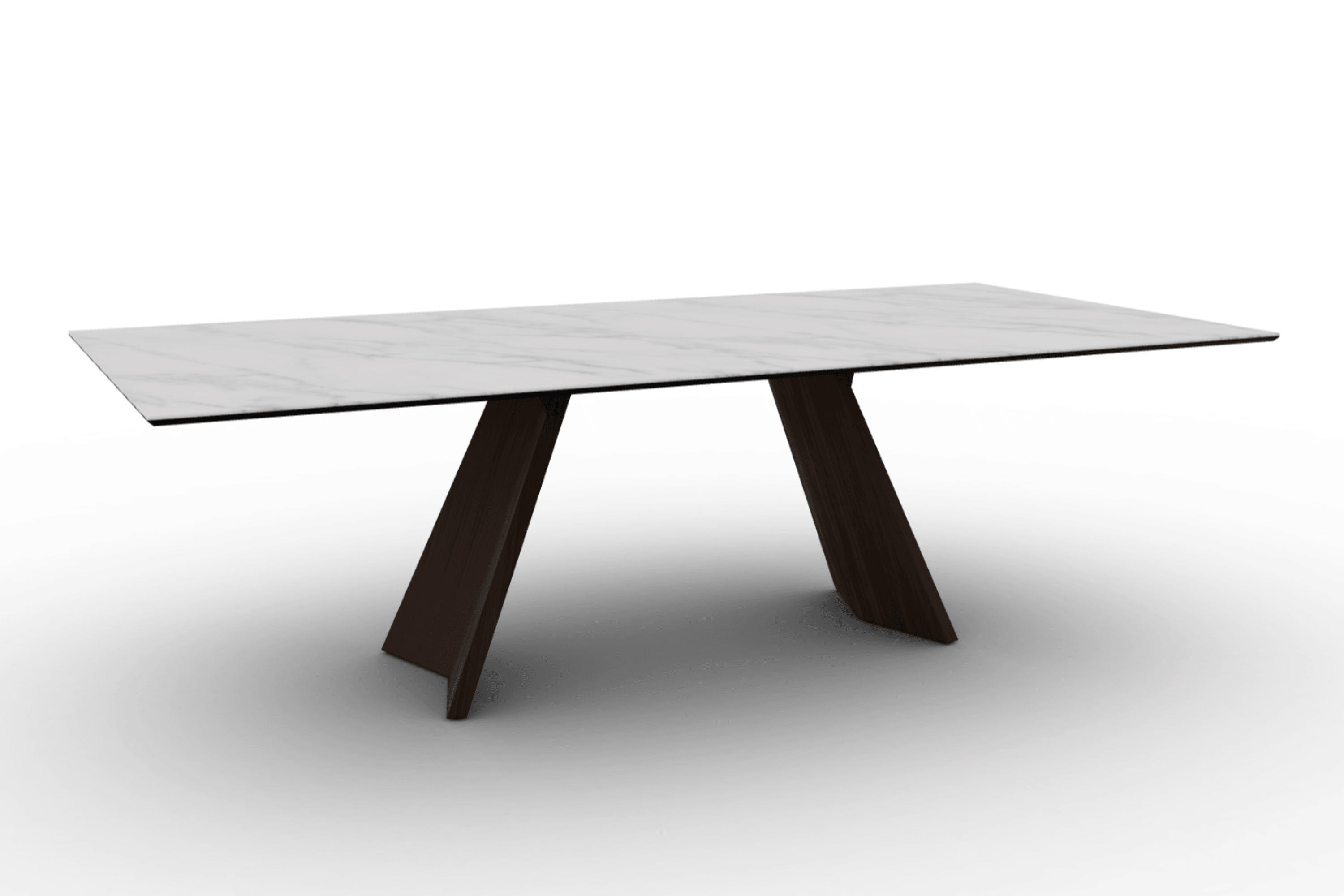 Stół prostokątny ICARO kremowy marmur Calligaris Eye on Design