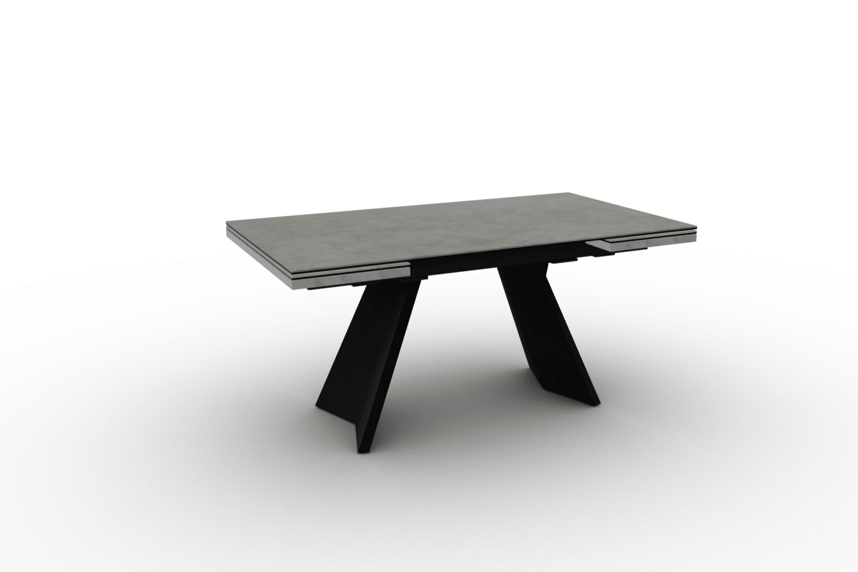 Stół prostokątny rozkładany ICARO jasnoszara ceramika do jadalni – Calligaris