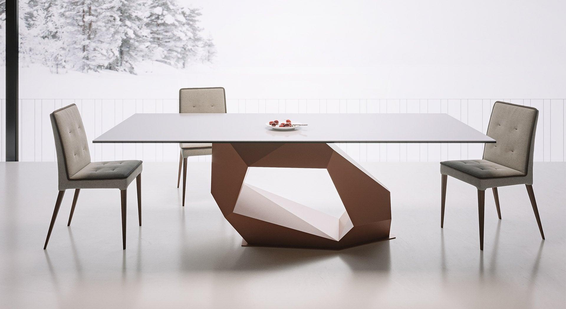 Stół RAW DIAMOND musztardowy Liu Jo Living Eye on Design