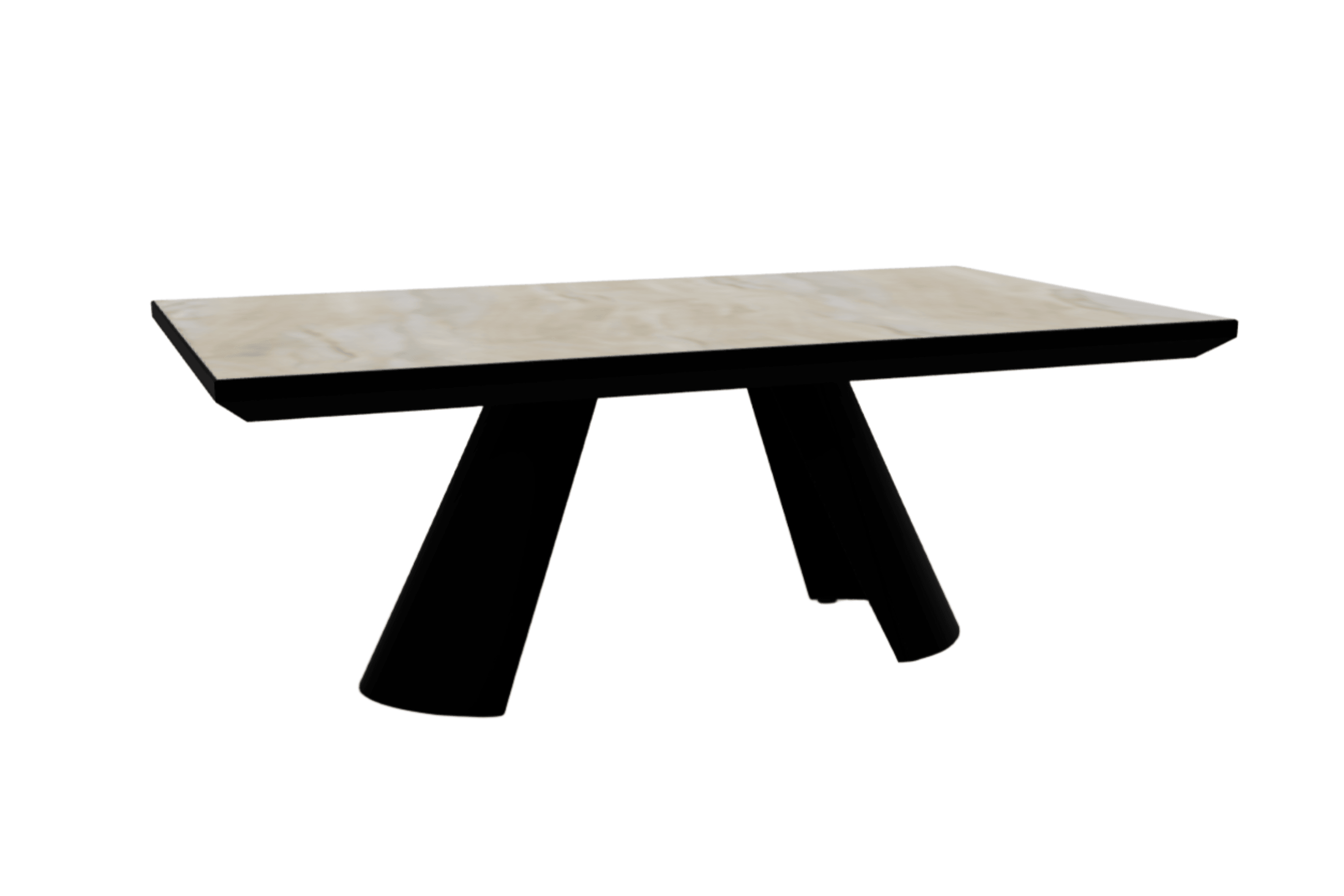 Stół rozkładany APIAN piaskowy marmur Calligaris Eye on Design