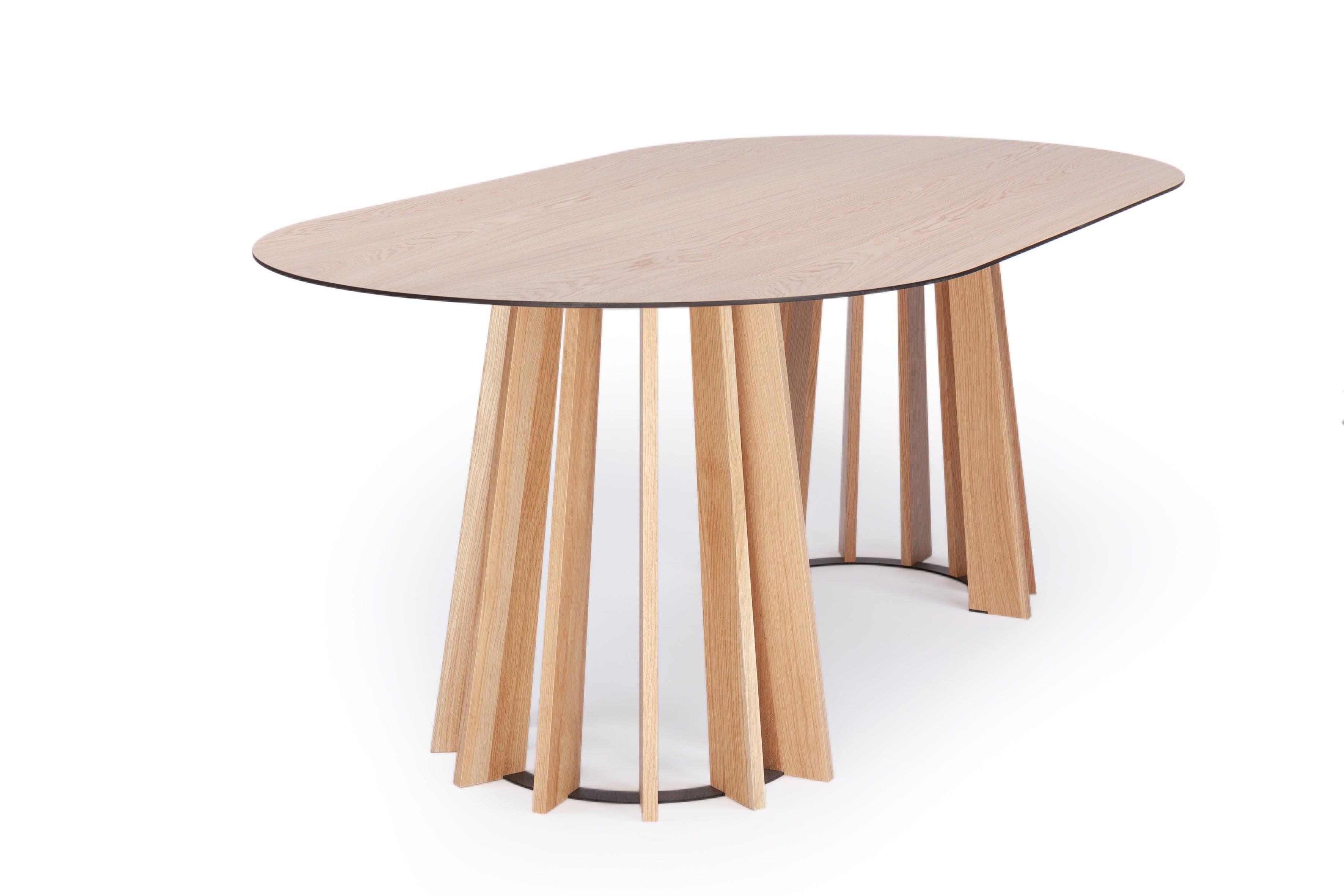 Stół TAVLE OVAL dąb naturalny Nordifra Eye on Design