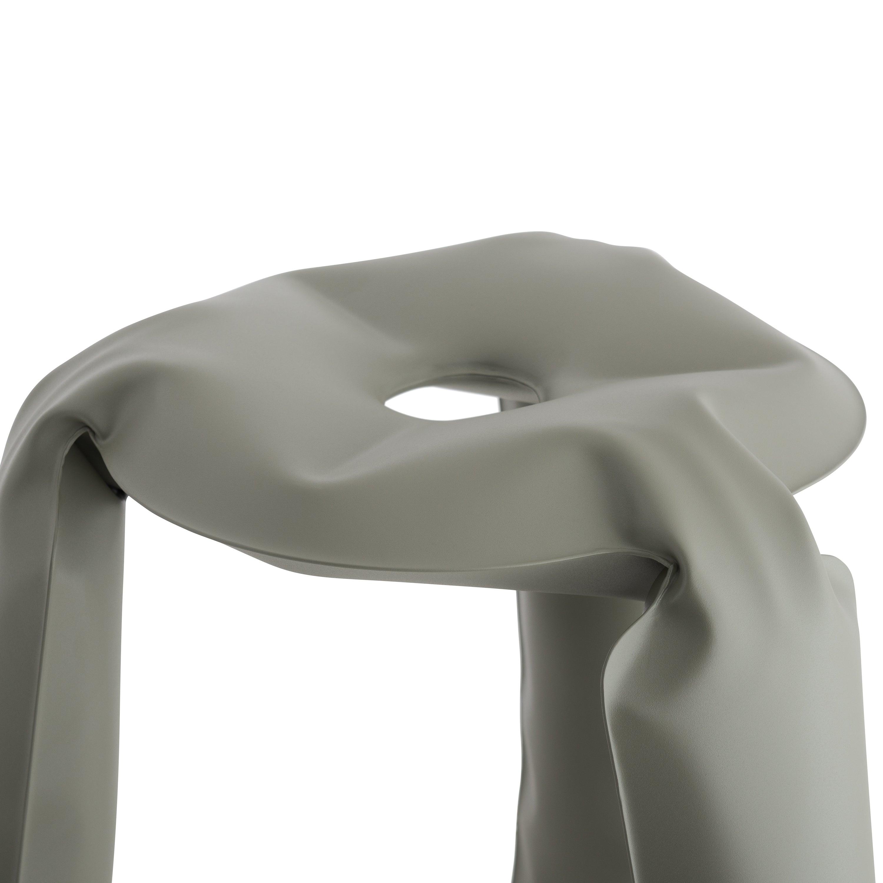 Stołek PLOPP szary mech mat Zieta Studio Eye on Design