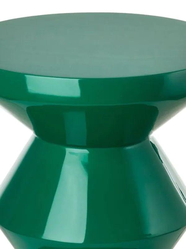 Stołek ZIG ZAG ciemnozielony Pols Potten Eye on Design