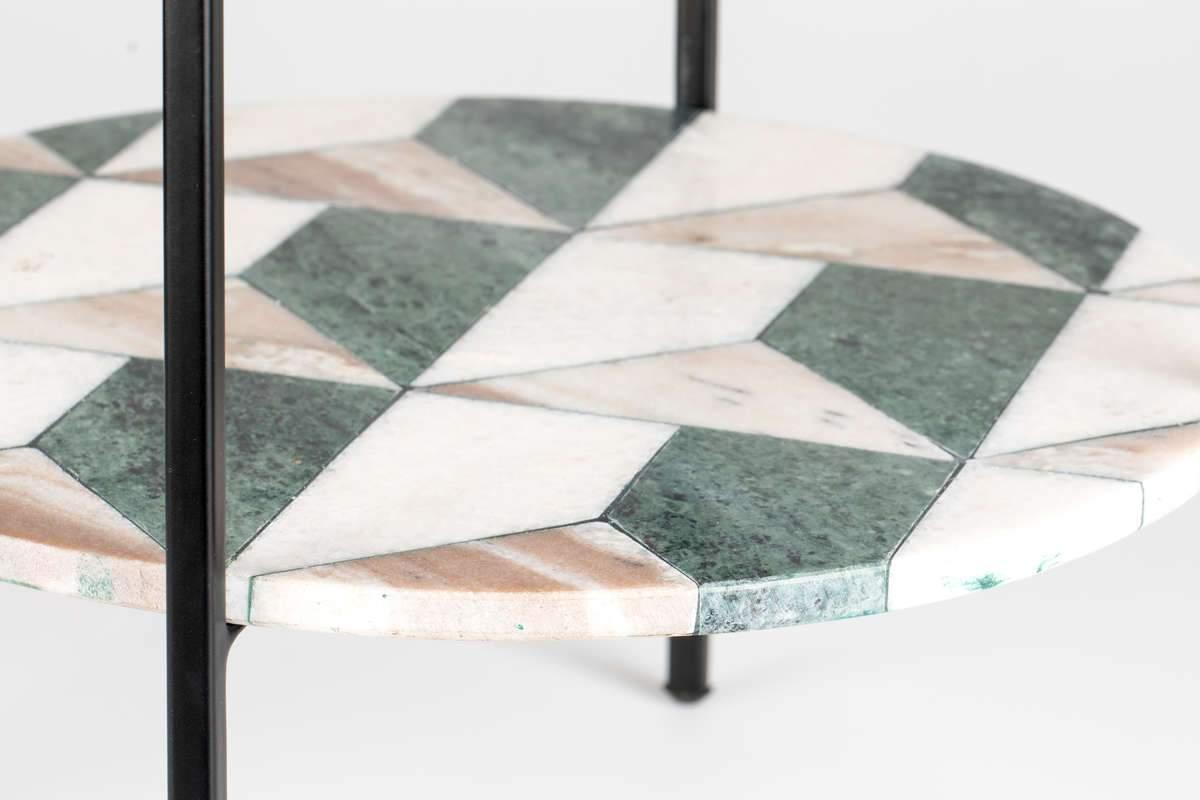Stolik ANOTHER MARBLE mosiądz Bold Monkey Eye on Design