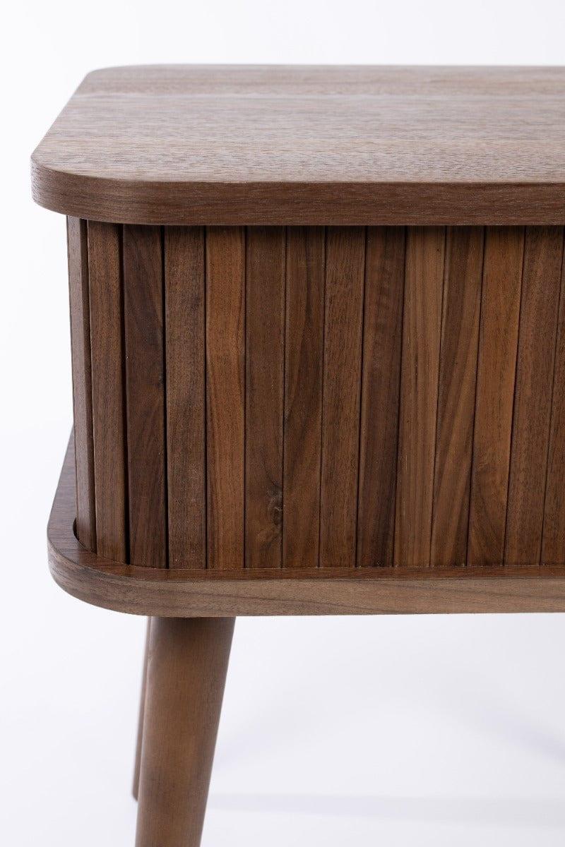Stolik boczny BARBIER orzechowy Zuiver Eye on Design