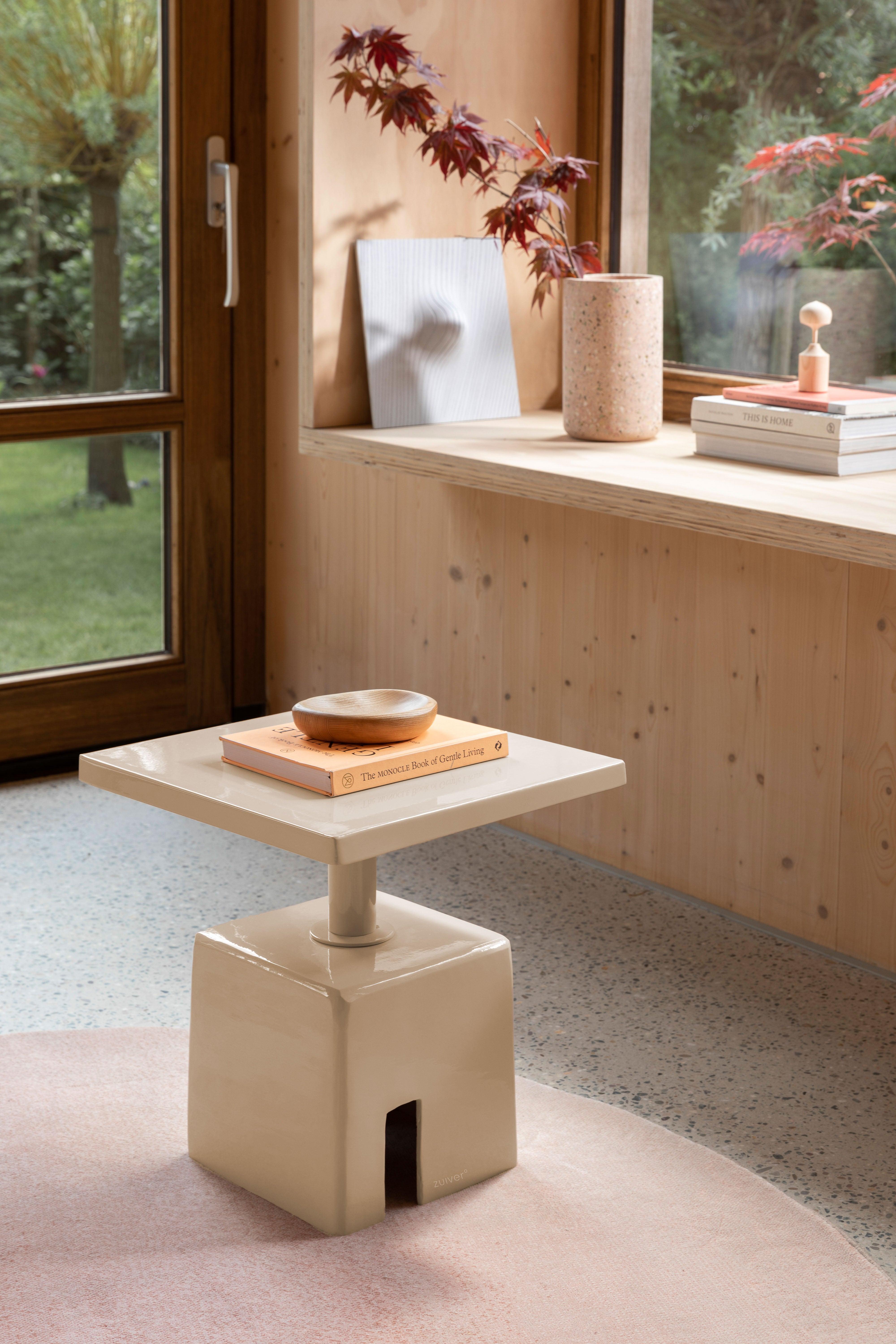 Chubby Side Table Beige Zuiver Eye on Design