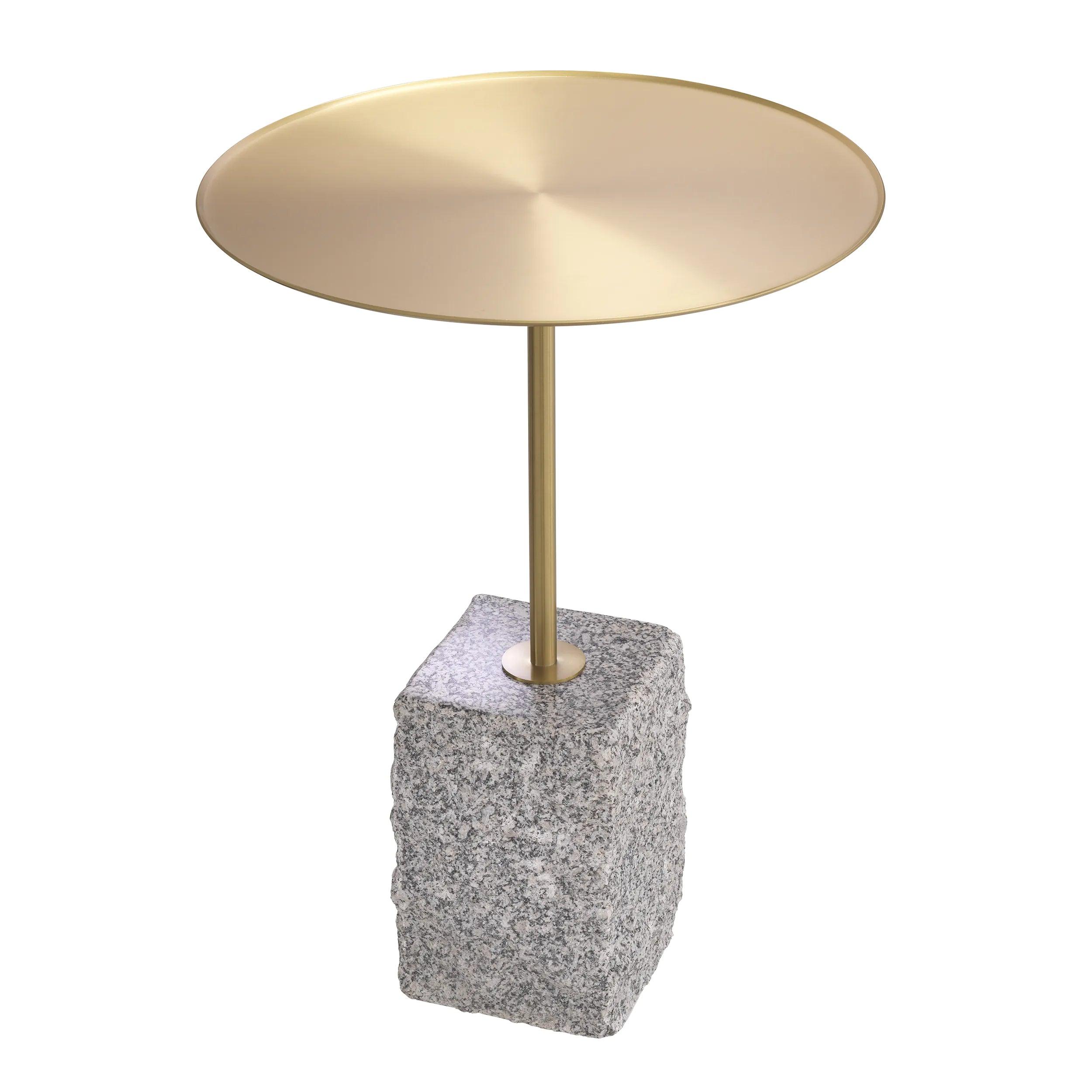 Stolik boczny COLE szary granit Eichholtz Eye on Design