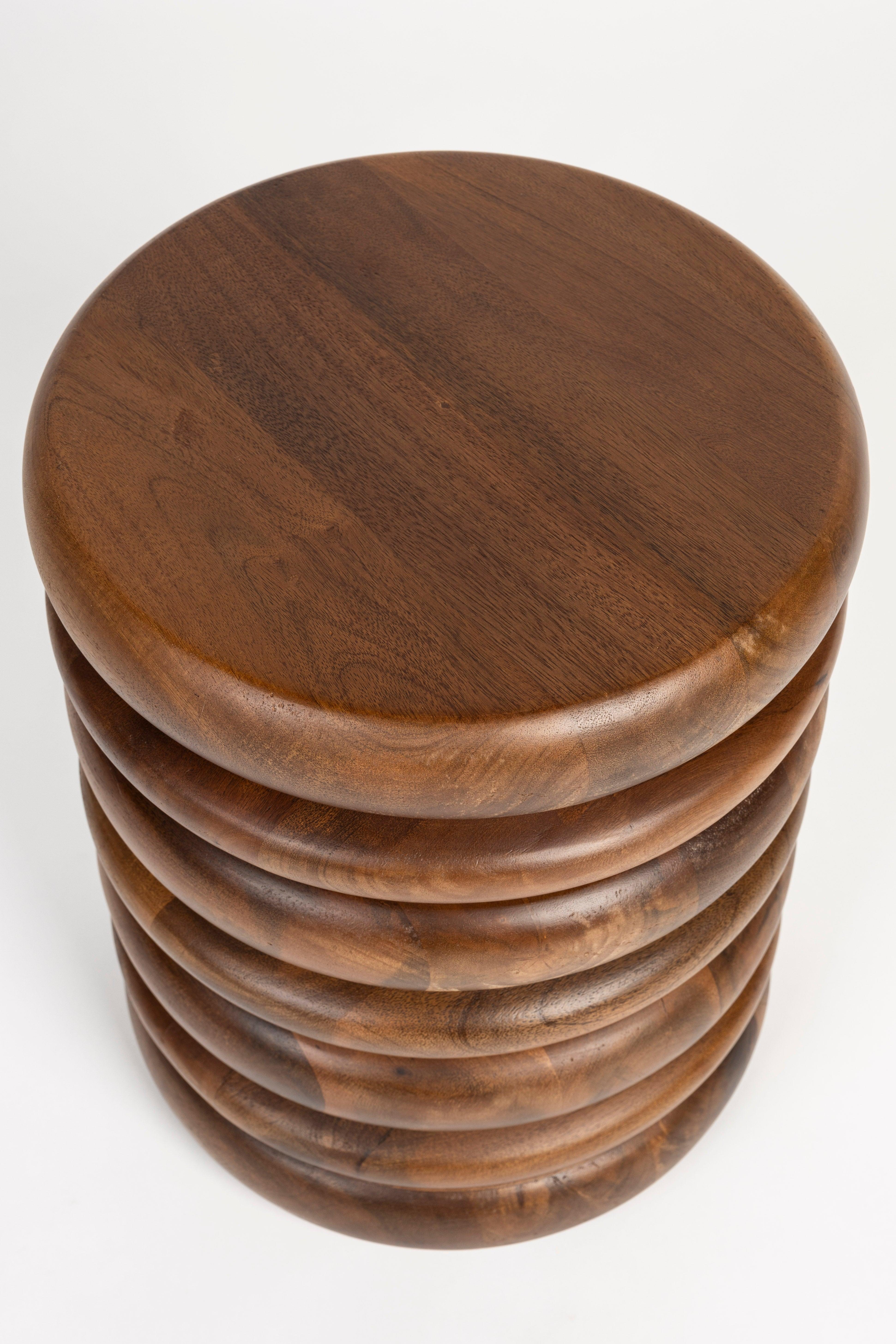 Stolik boczny DISC drewno mango Zuiver Eye on Design