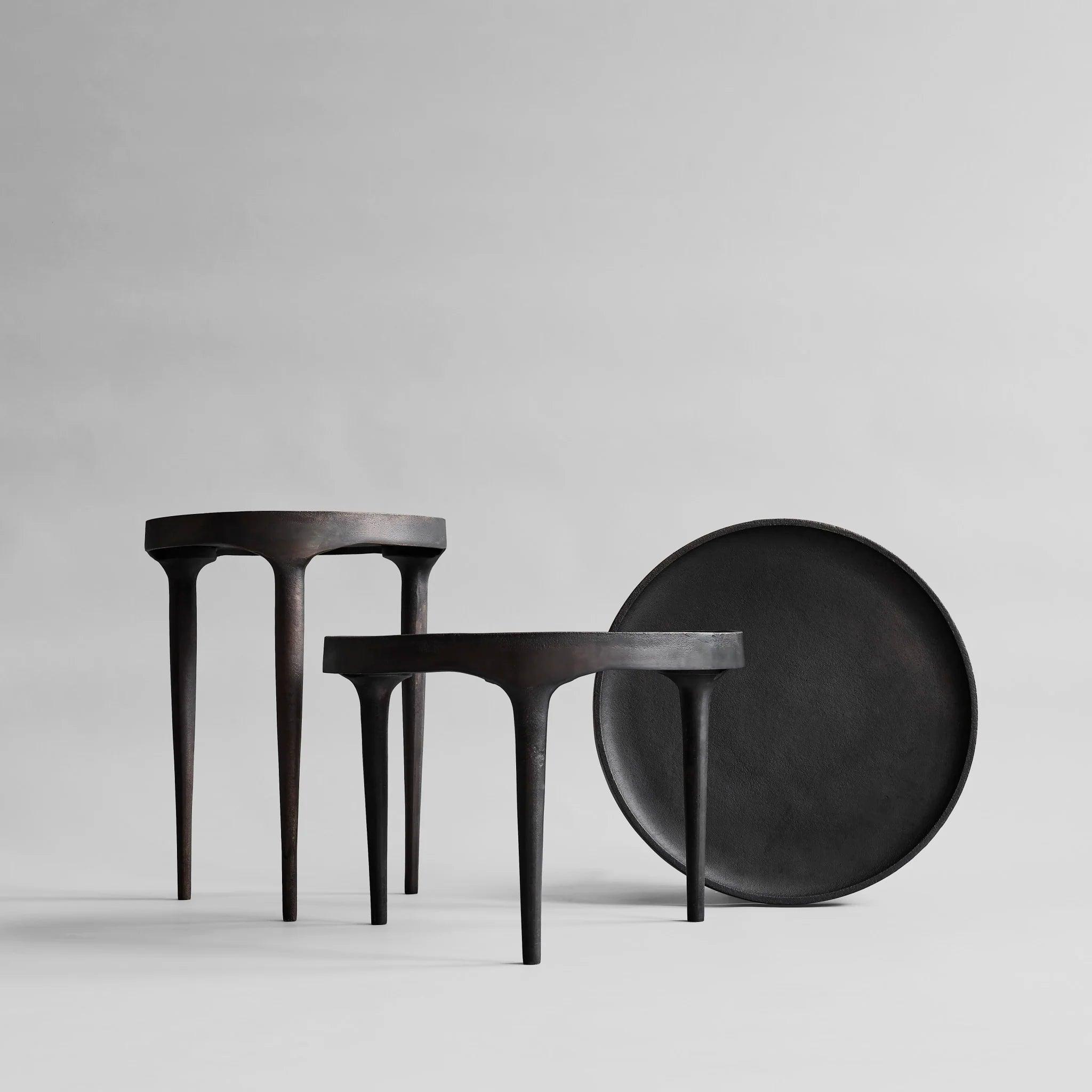 Stolik boczny PHANTOM ciemnobrązowy 101 Copenhagen Eye on Design