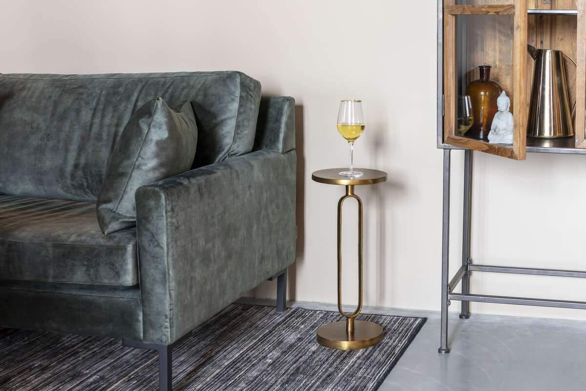 Stolik kawowy SANDOOK mosiężny Dutchbone Eye on Design