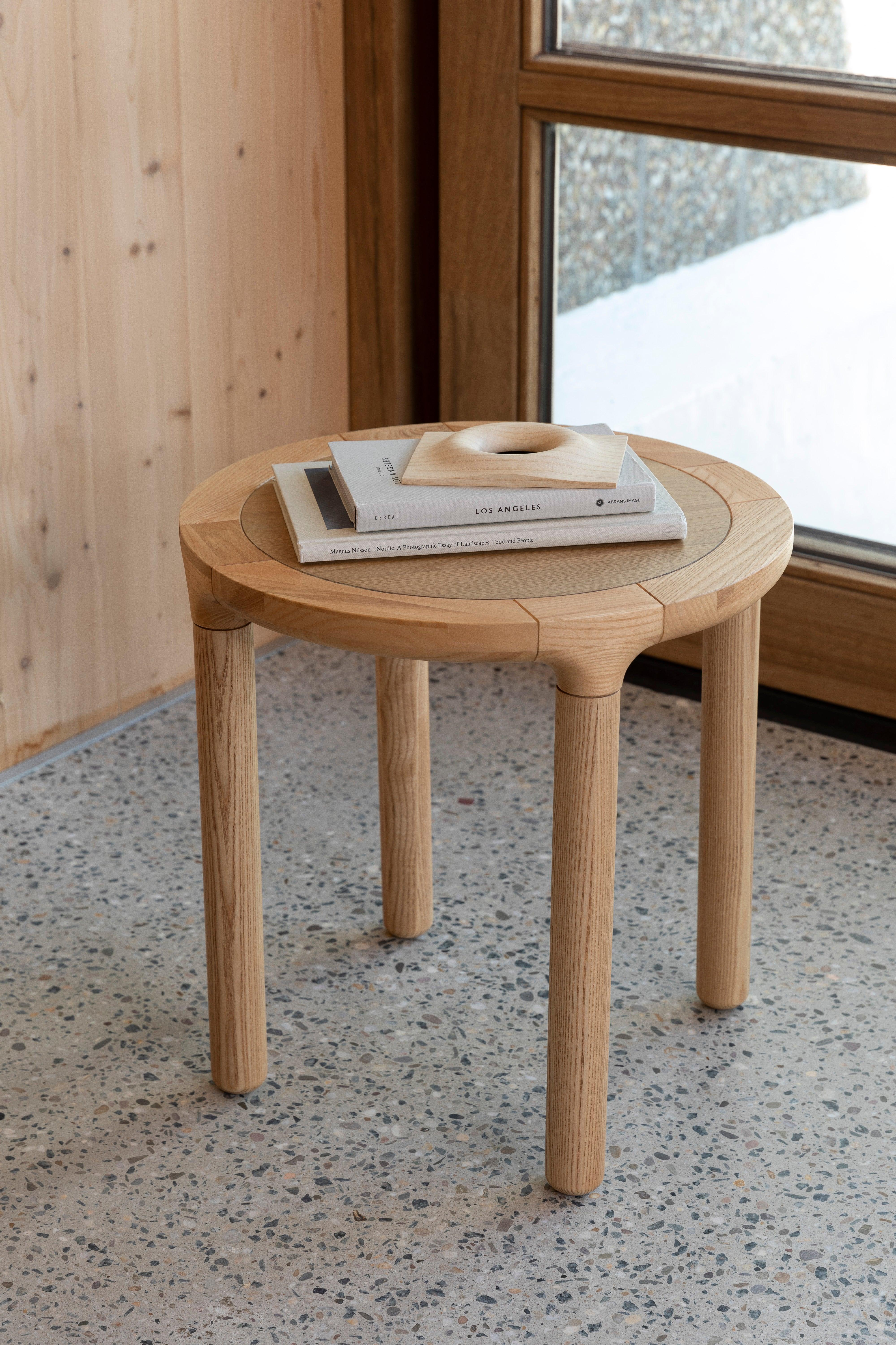 Storm Side Table Natural Zuiver Eye on Design