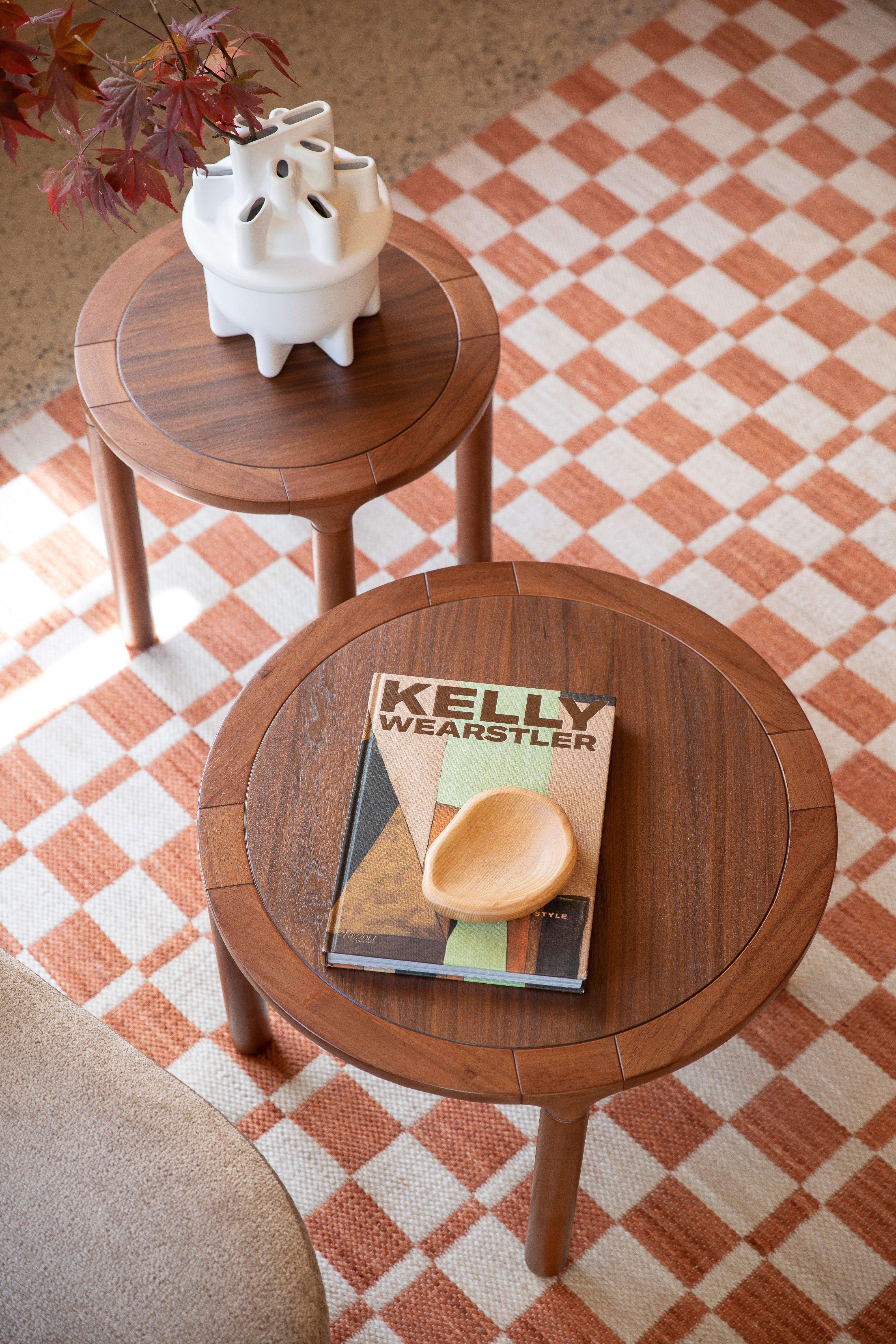 Storm Side Table Walnut Zuiver Eye on Design