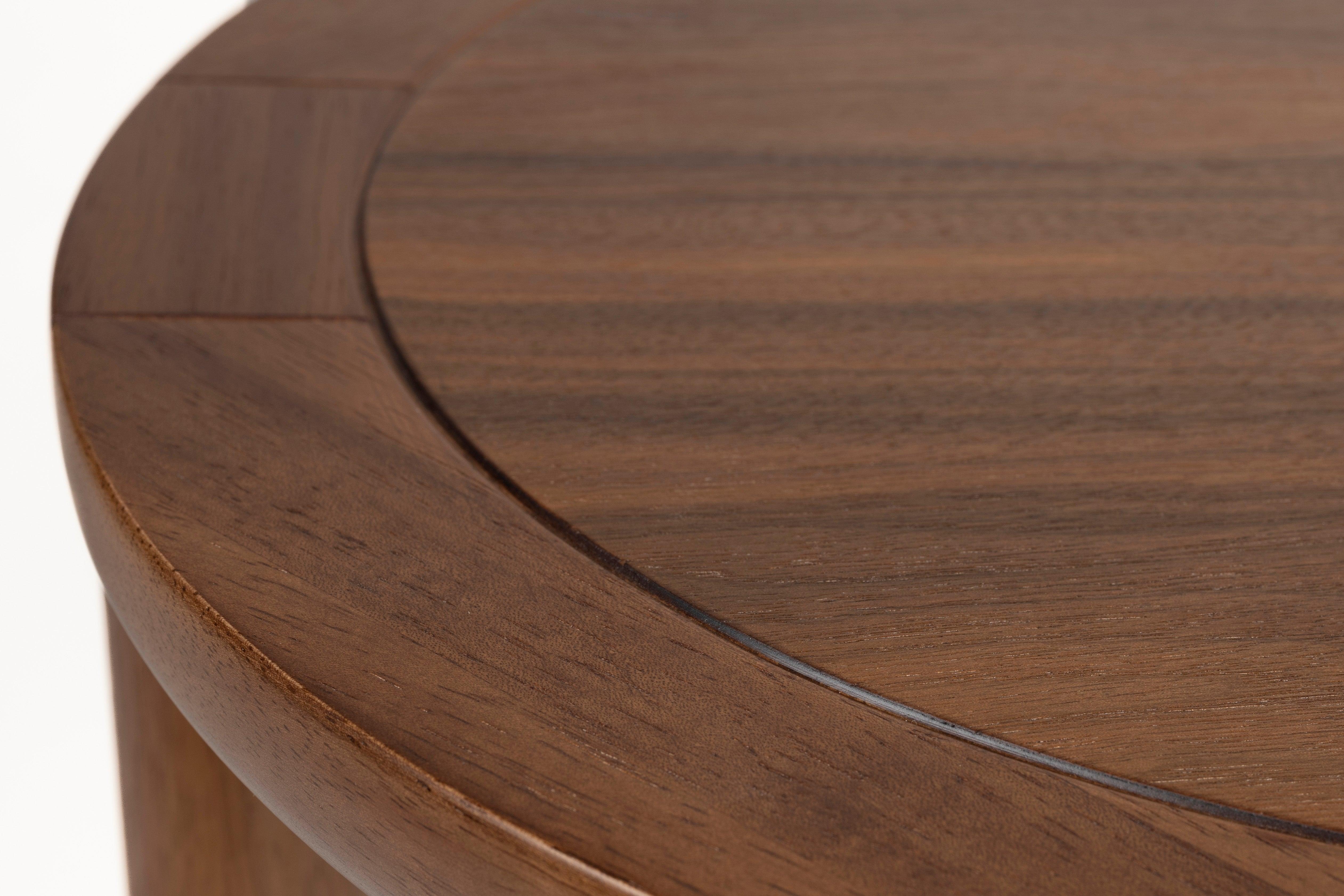 Storm Side Table Walnut Zuiver Eye on Design