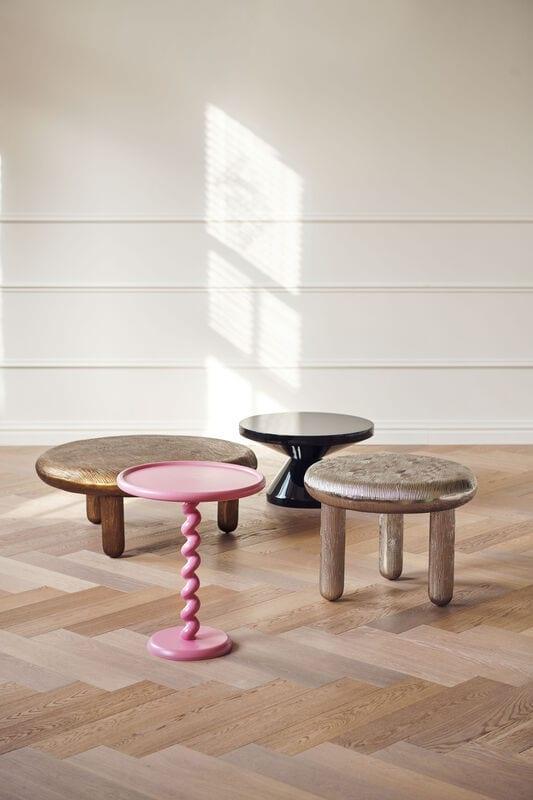 Stolik boczny THICK DISK srebrny Pols Potten Eye on Design
