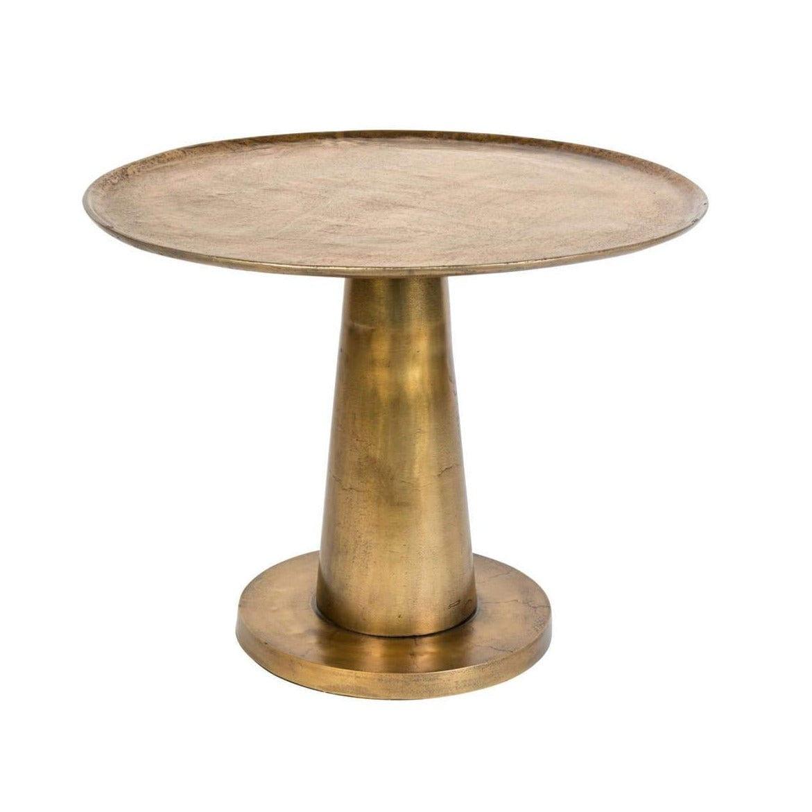 Stolik BRUTE mosiężny Dutchbone Eye on Design
