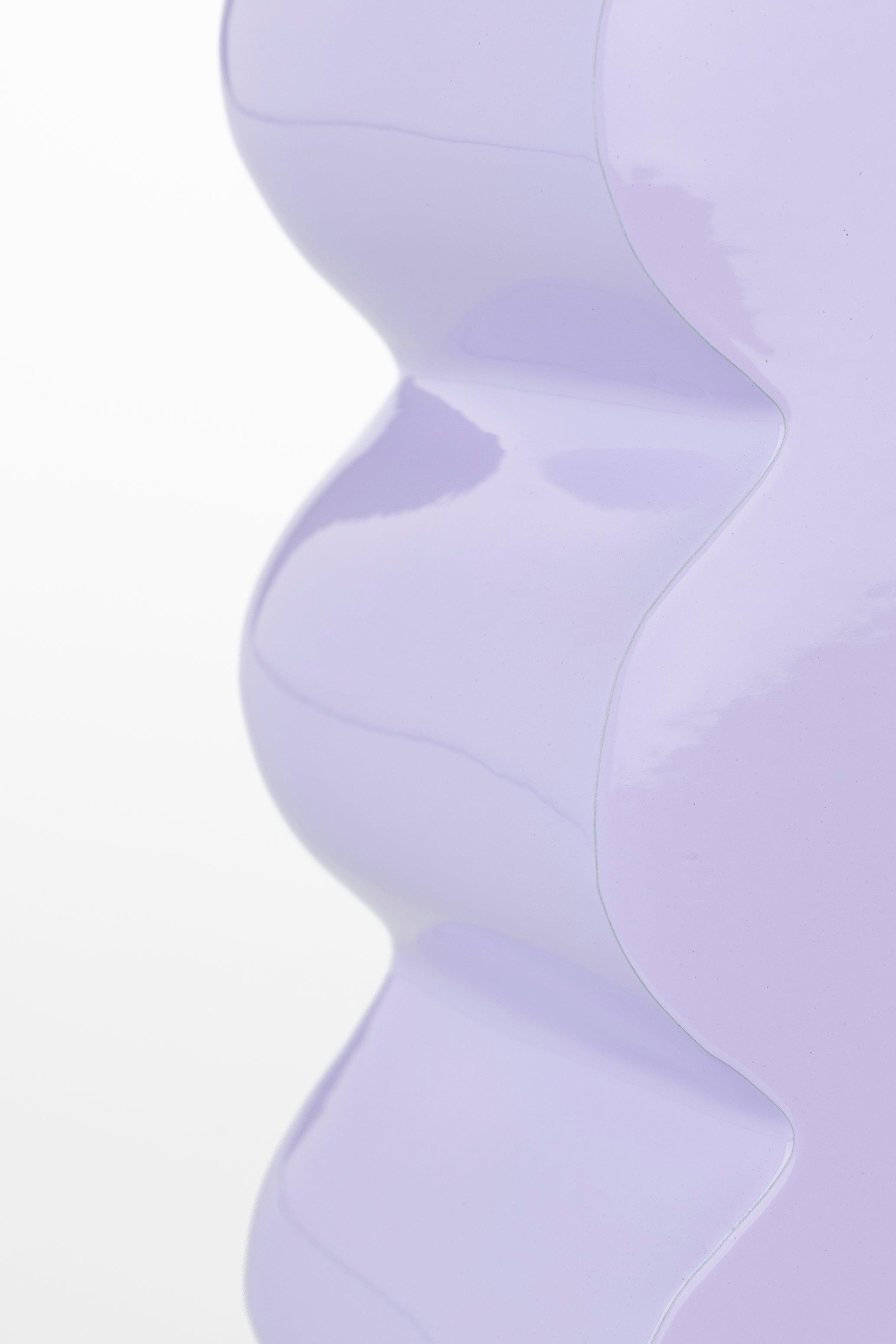Stolik CURVES błyszczący liliowy Zuiver Eye on Design