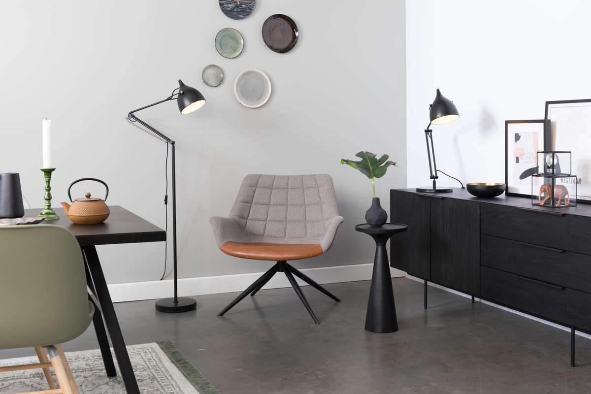 Stolik FLOSS czarny Zuiver Eye on Design