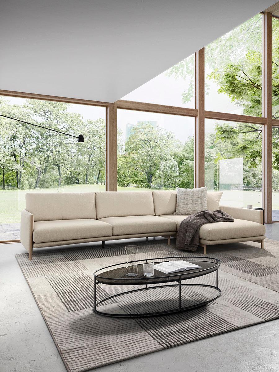 Stolik kawowy ATOLLO czarna podstawa Calligaris Eye on Design