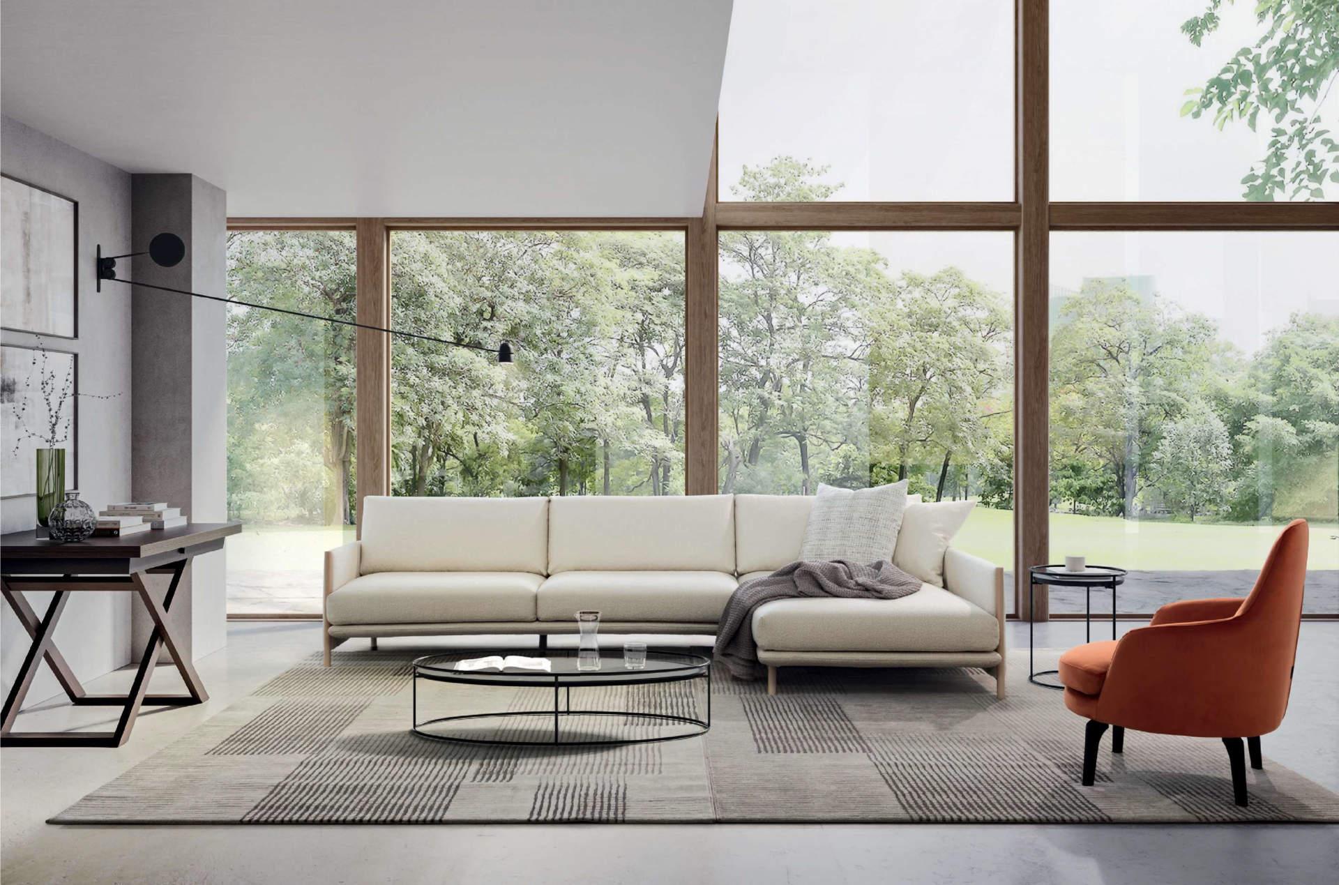 Stolik kawowy ATOLLO czarna podstawa Calligaris Eye on Design