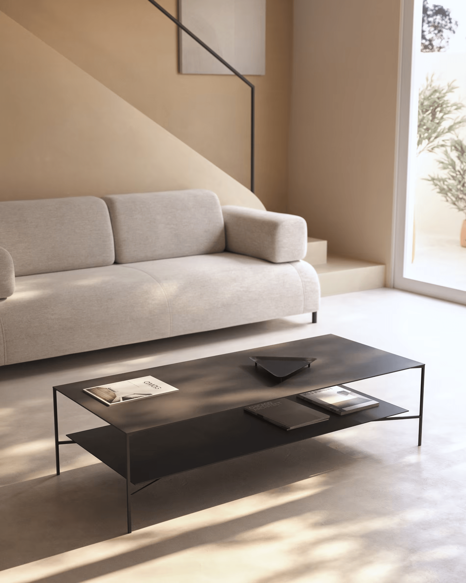 Stolik kawowy AZISI czarny La Forma Eye on Design