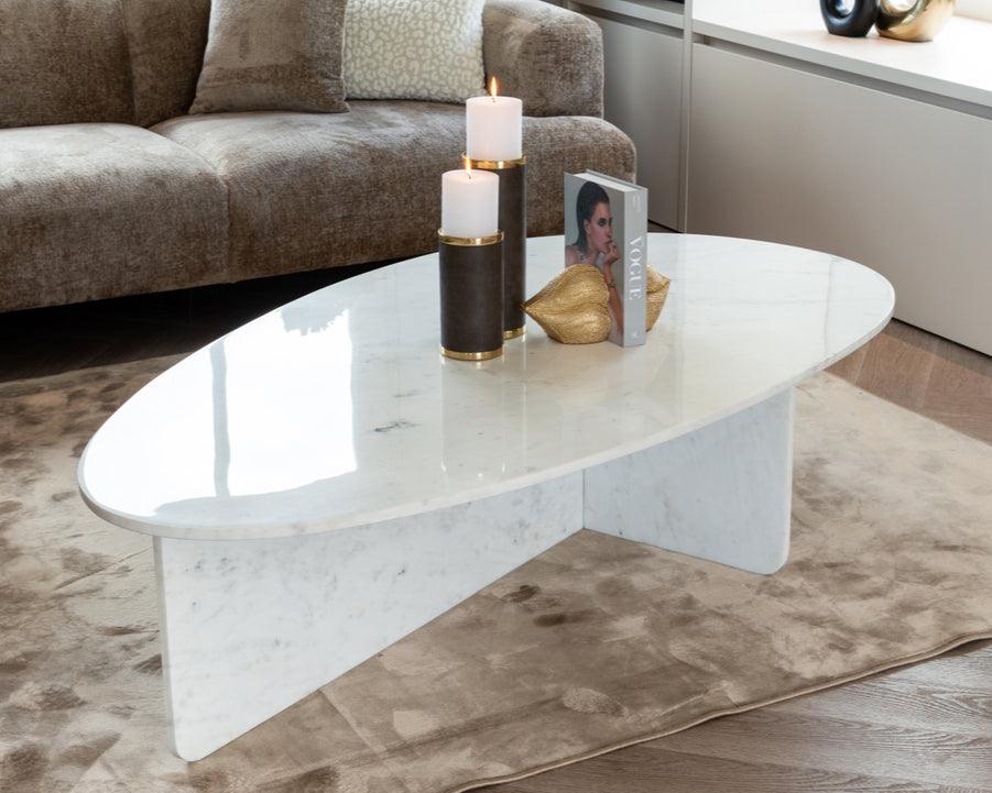 Stolik kawowy BRANDON biały marmur Richmond Interiors Eye on Design
