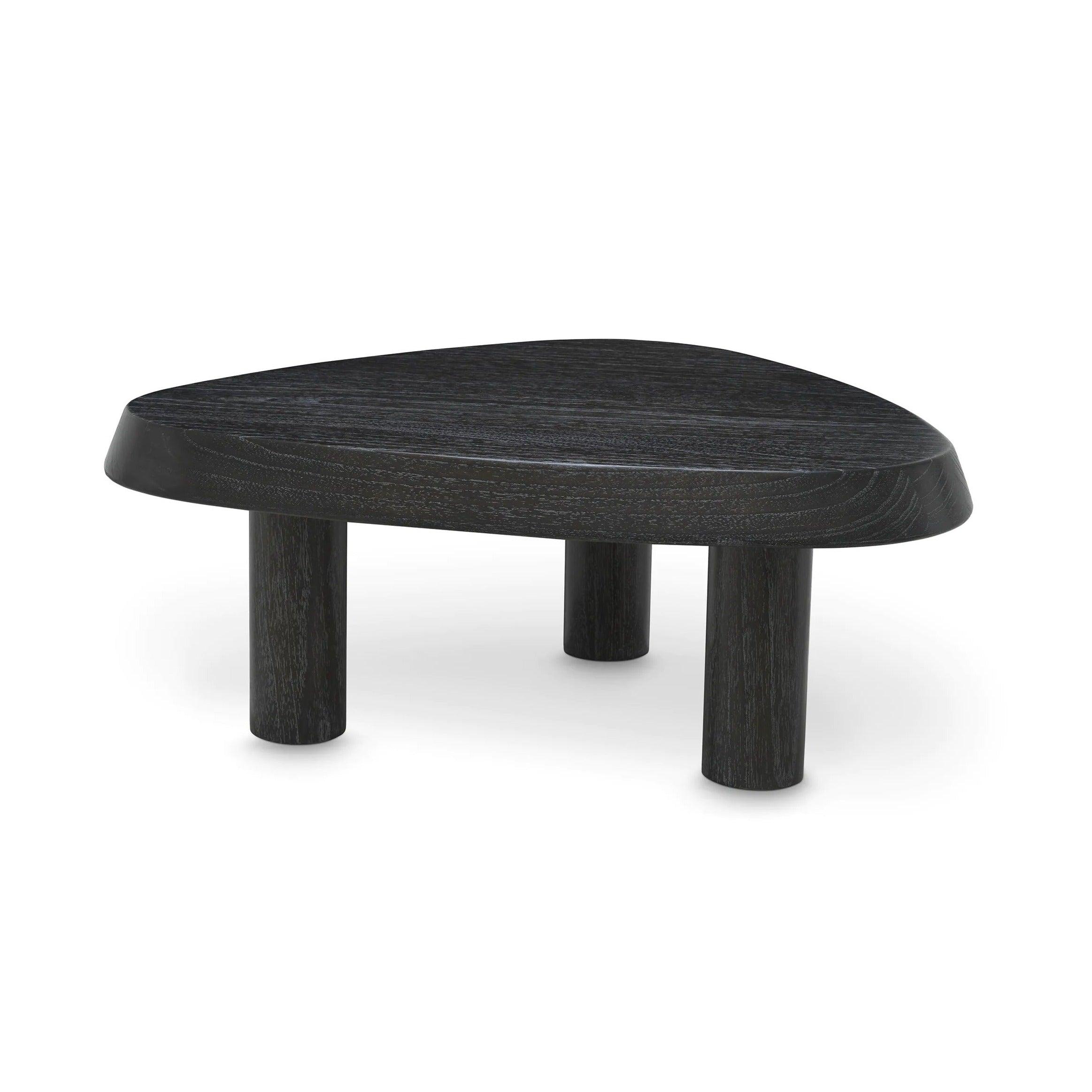 Stolik kawowy BRIËL czarny fornir Eichholtz 25 cm Eye on Design