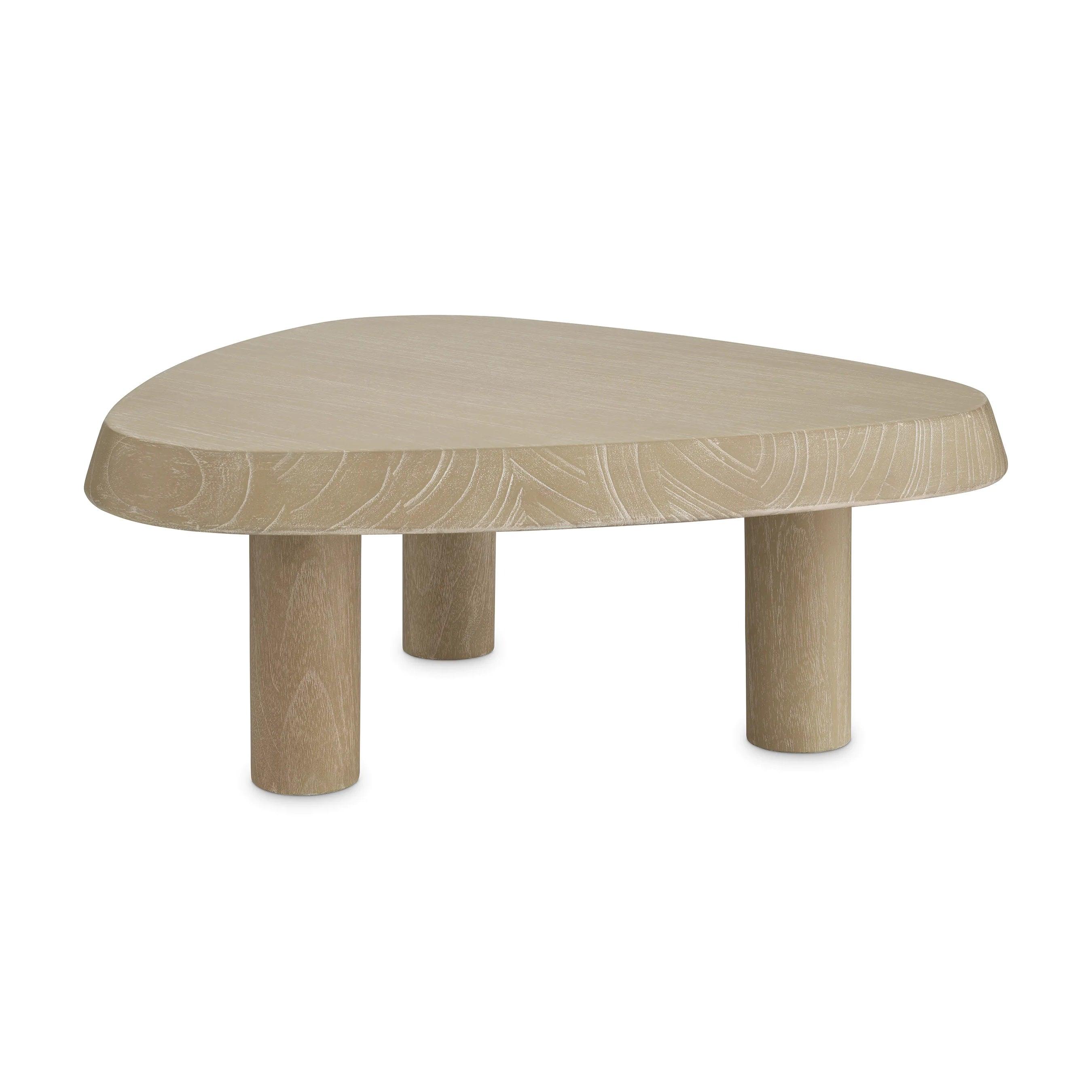 Stolik kawowy BRIËL jasnobrązowy fornir Eichholtz 25 cm Eye on Design