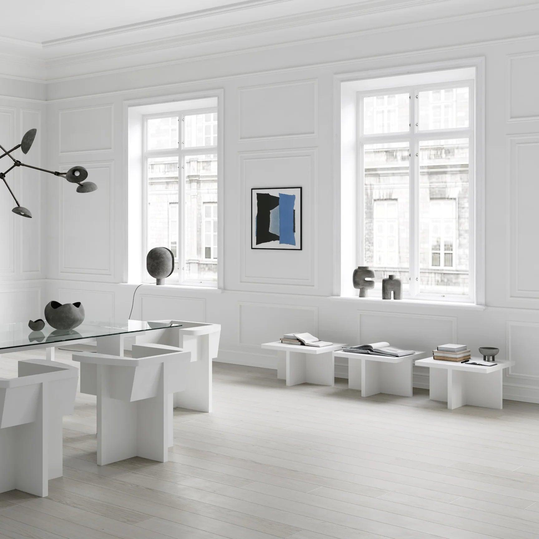 Stolik kawowy BRUTUS biały 101 Copenhagen Eye on Design