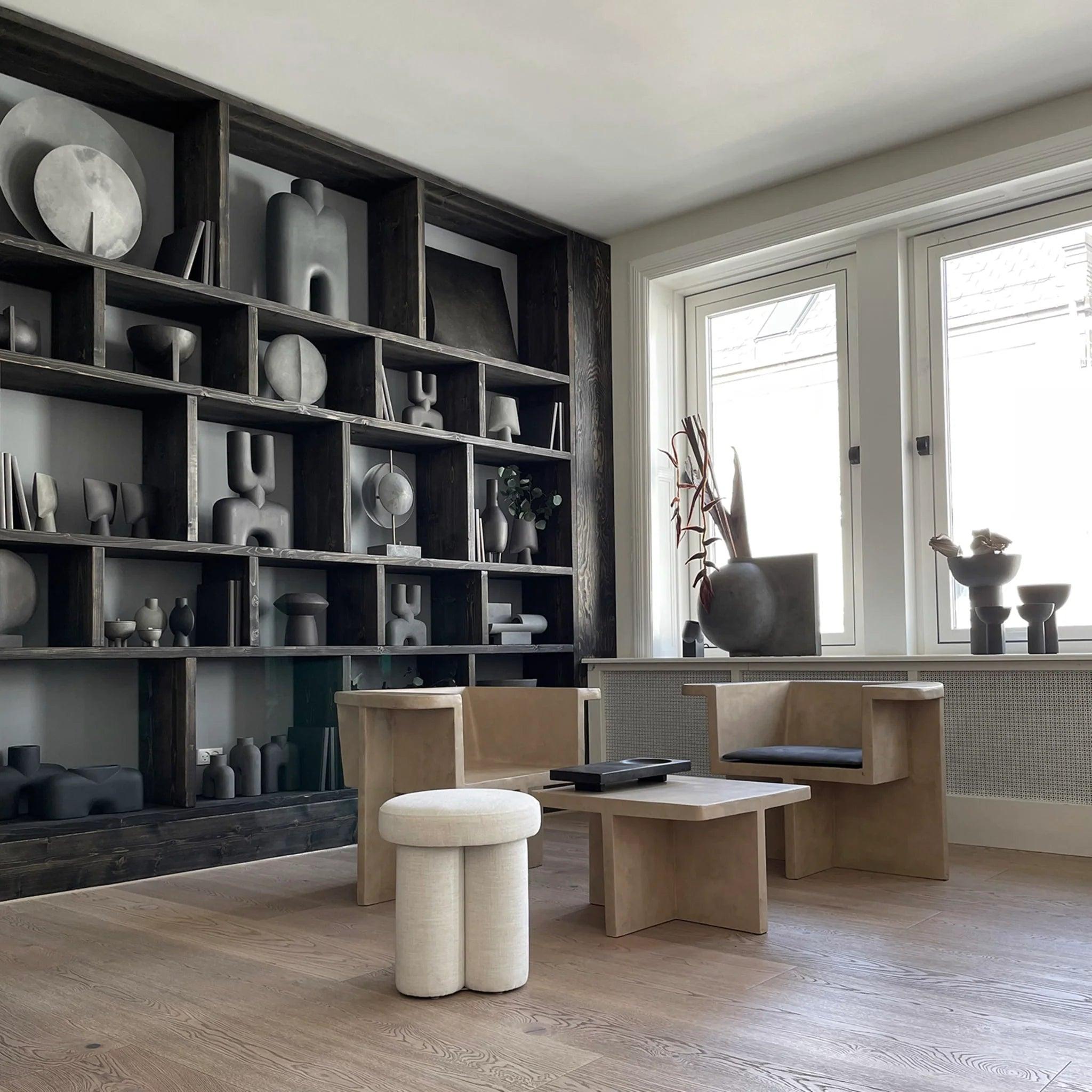 Stolik kawowy BRUTUS piaskowy 101 Copenhagen Eye on Design