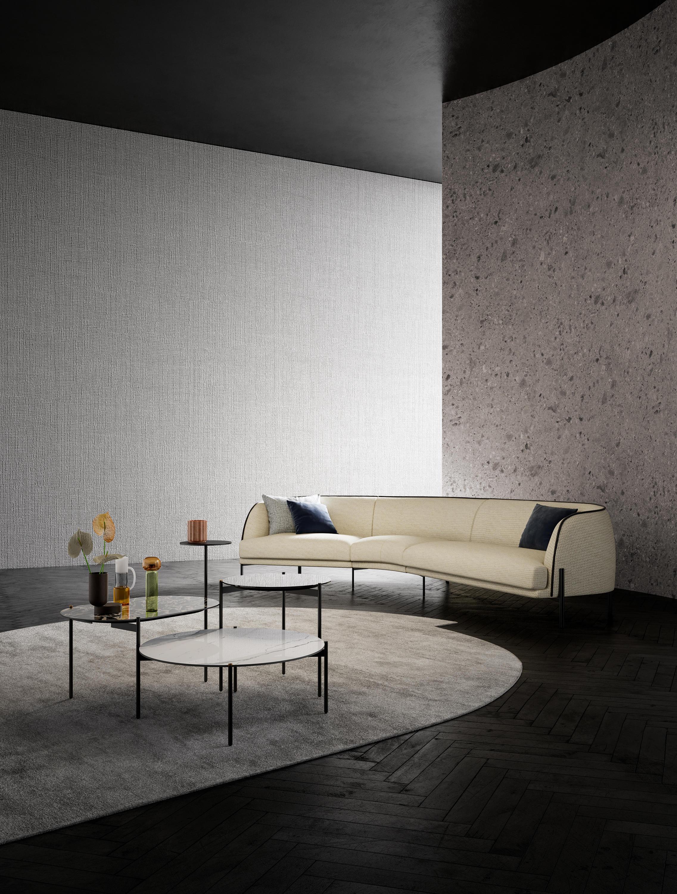 Stolik kawowy CAILLOU czarny Liu Jo Living Eye on Design