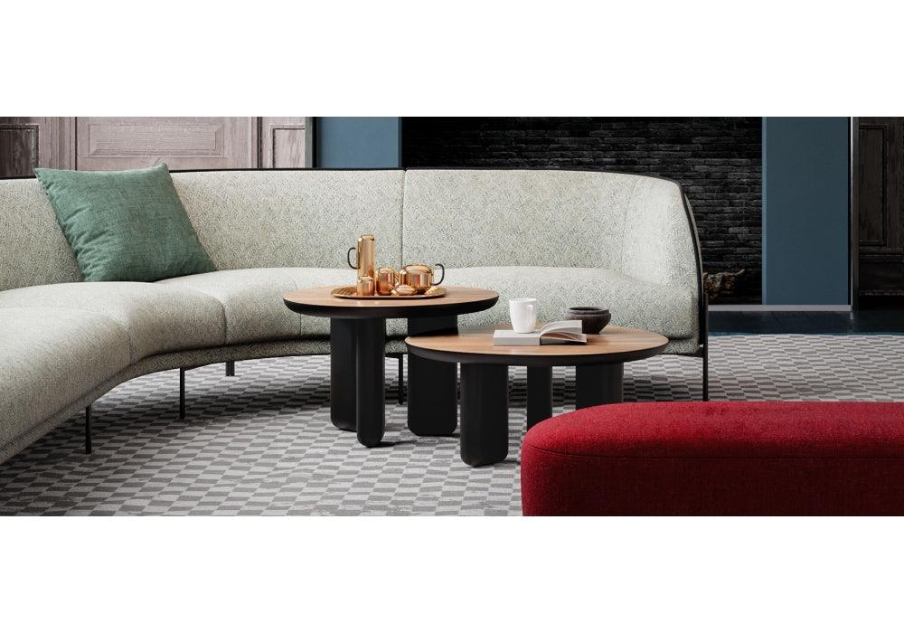 Stolik kawowy CAILLOU WOOD niebieski Liu Jo Living Eye on Design