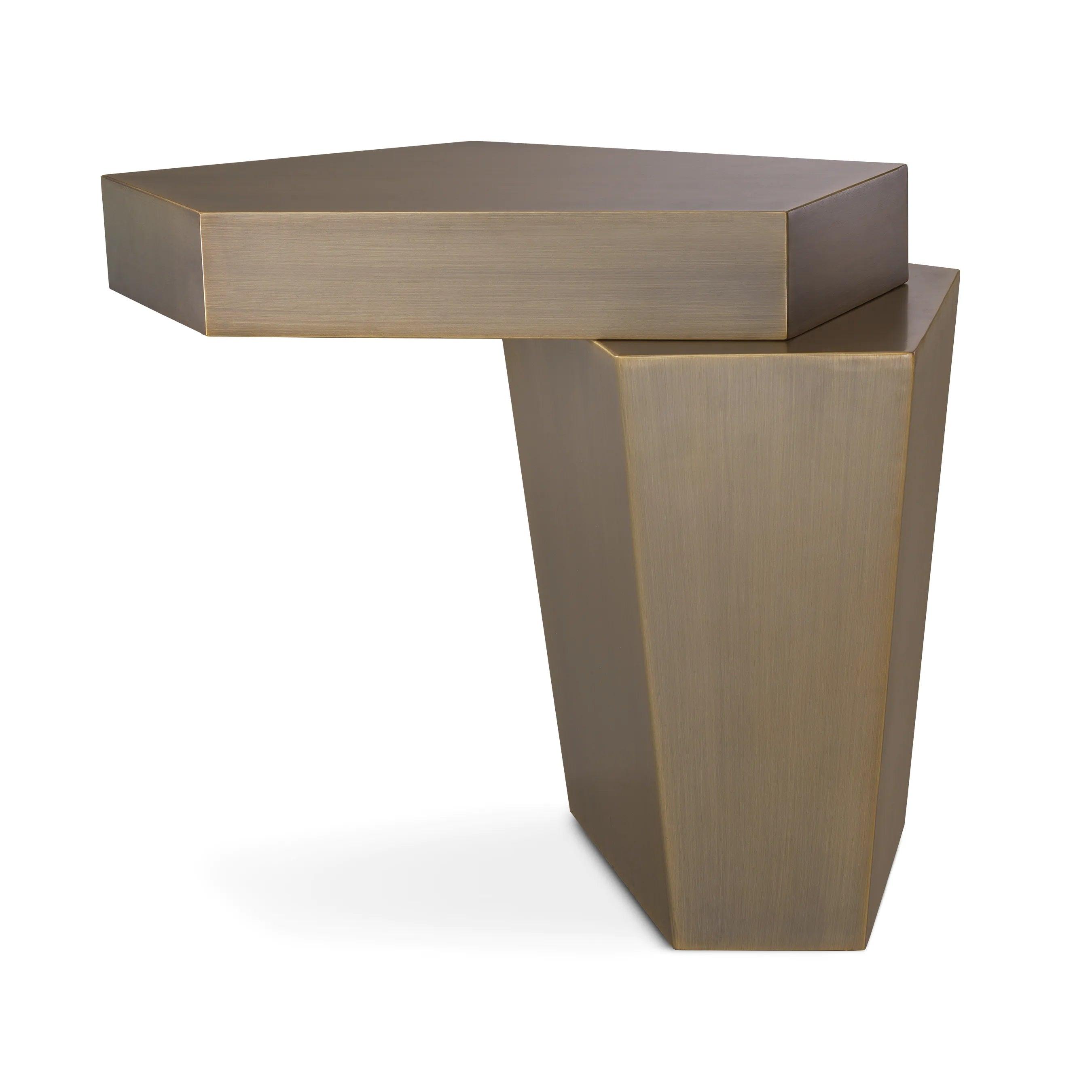 Stolik kawowy CALABASAS szczotkowany mosiądz Eichholtz Eye on Design