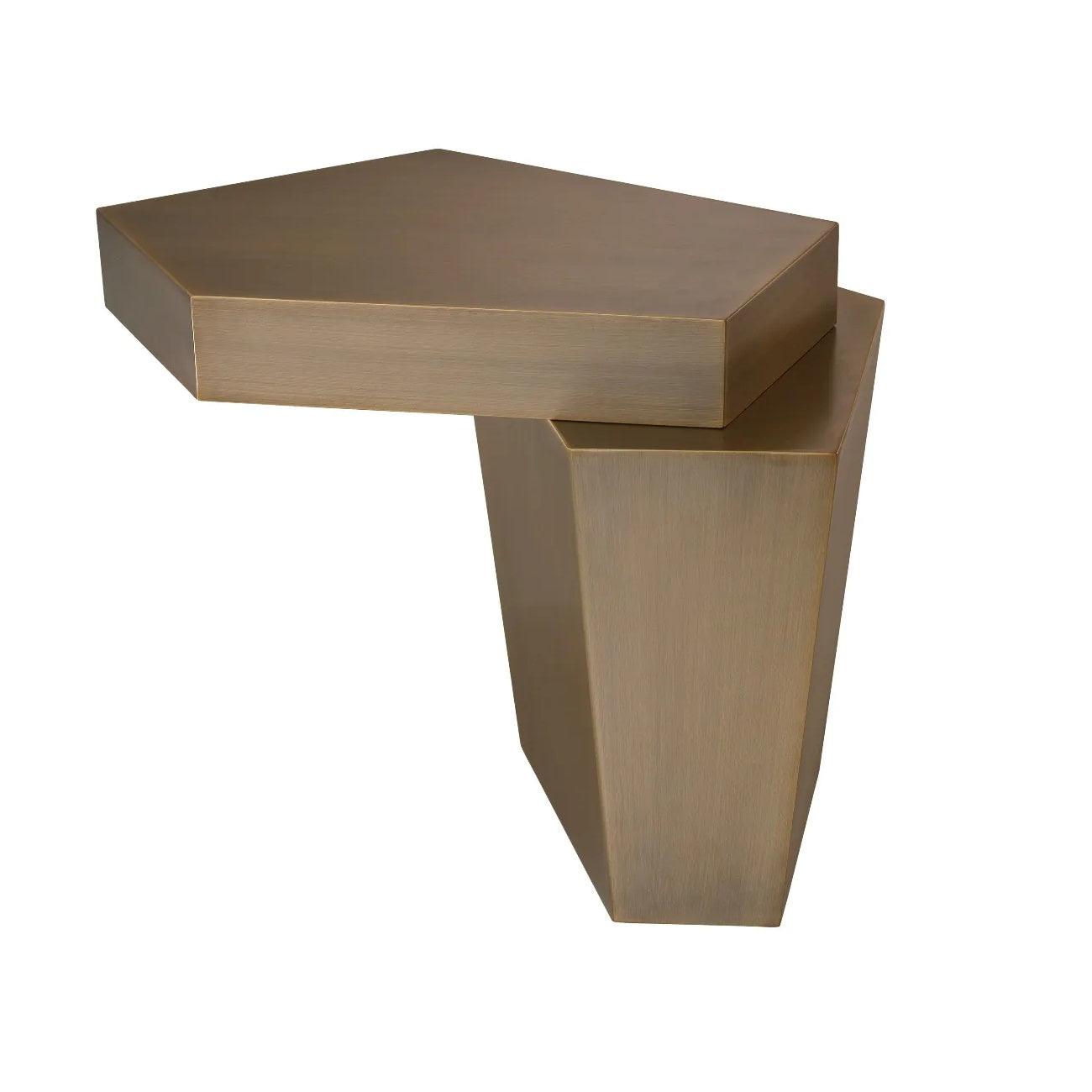 Stolik kawowy CALABASAS szczotkowany mosiądz Eichholtz Eye on Design