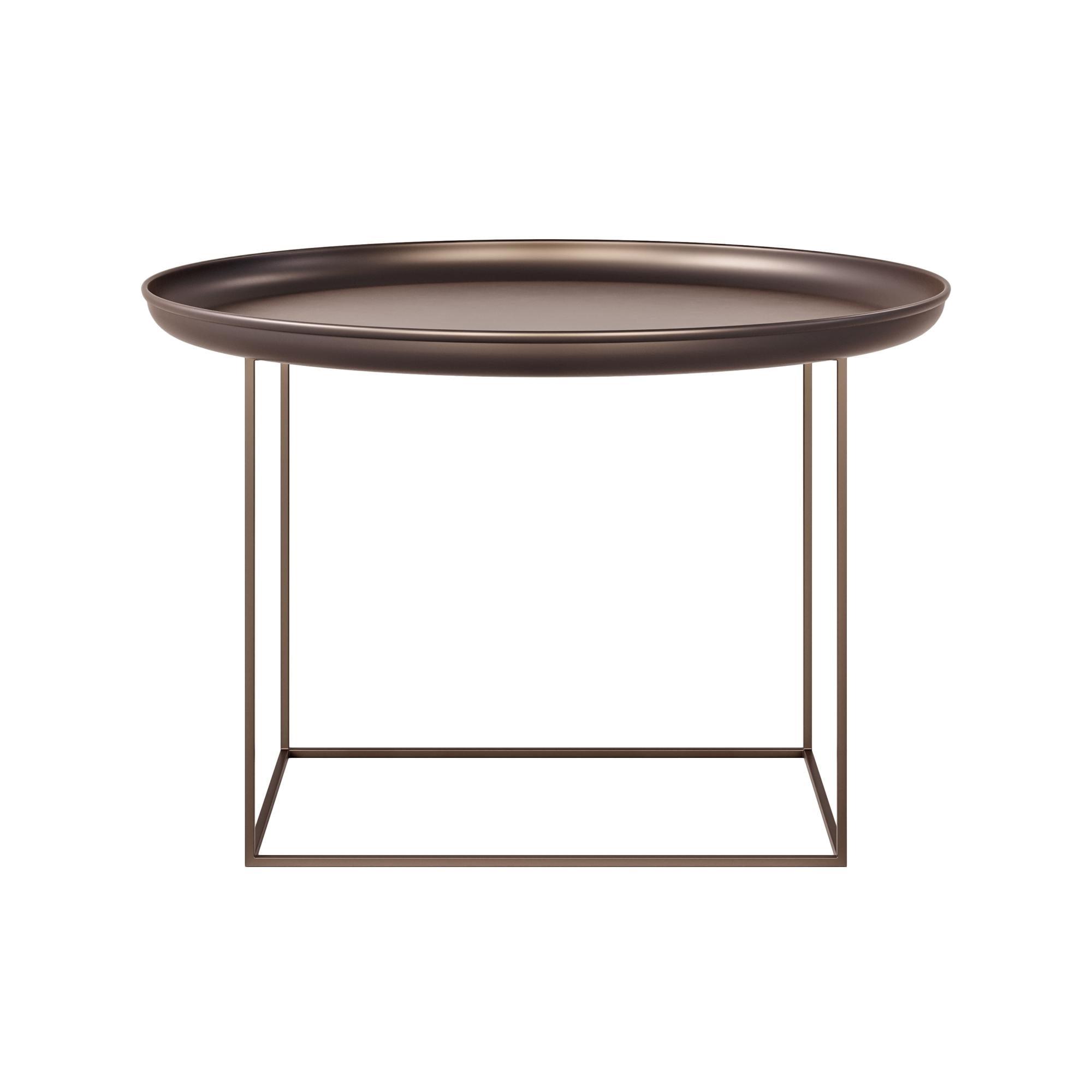 Stolik kawowy DUKE brązowy NORR11 M Eye on Design