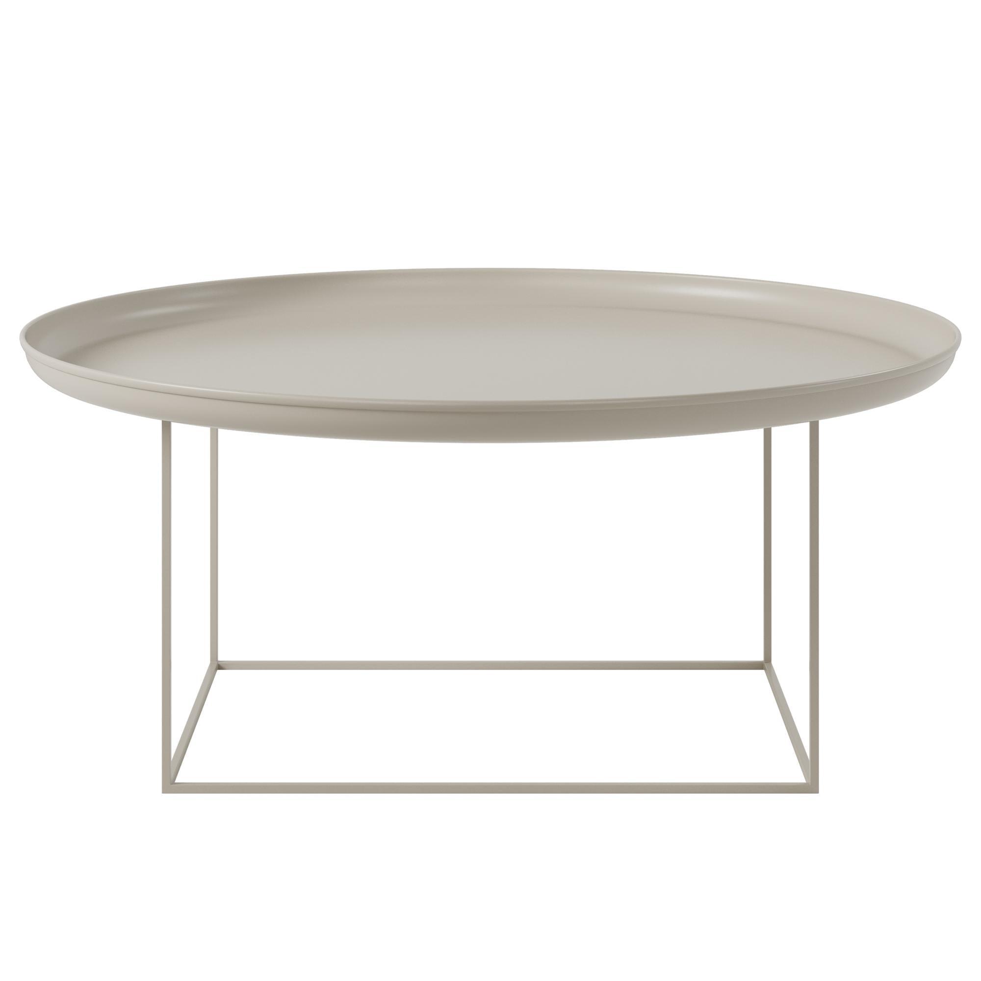 Stolik kawowy DUKE ciemnobeżowy NORR11 L Eye on Design