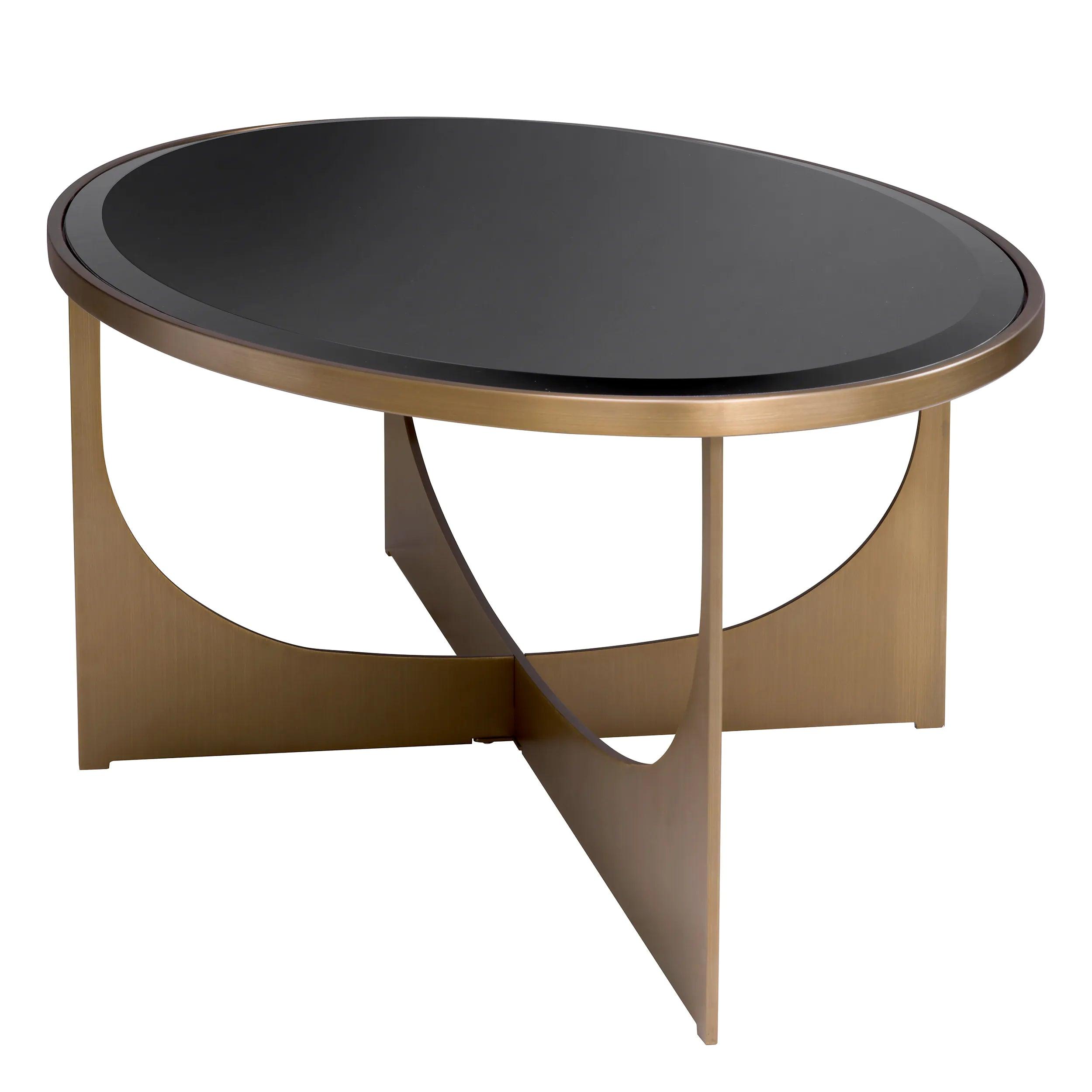 Stolik kawowy ELEGANCE mosiężny Eichholtz Eye on Design