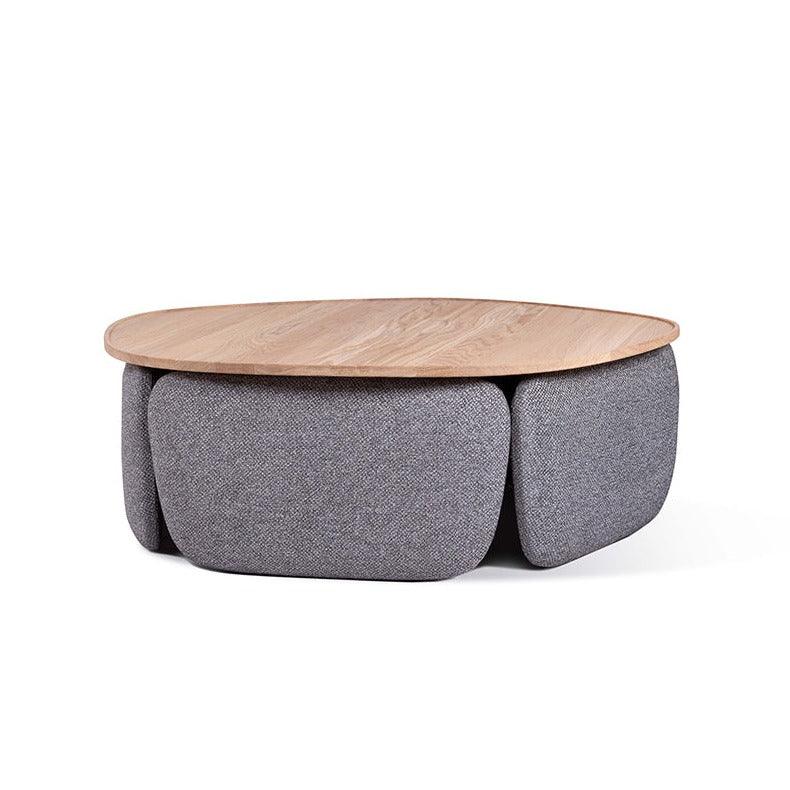 Stolik kawowy FLESIA drewno dębowe Nobonobo Eye on Design