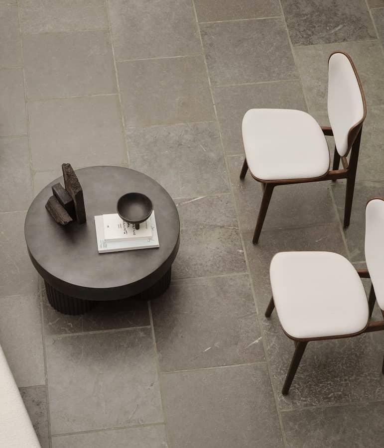 Stolik kawowy GEAR czarny beton NORR11 Eye on Design