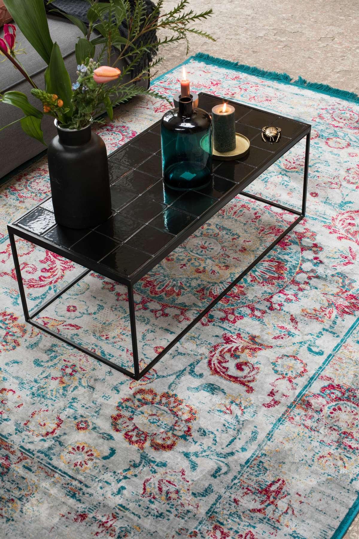 Stolik kawowy GLAZED czarny Zuiver Eye on Design