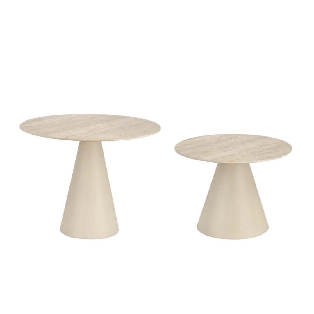 HARDY Beige Coffee Table Set