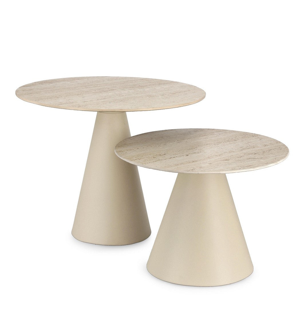 HARDY Beige Coffee Table Set