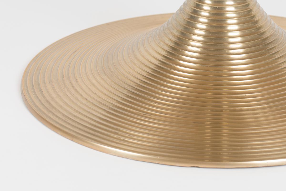 Stolik kawowy HYPNOTISING ROUND mosiądz Bold Monkey Eye on Design