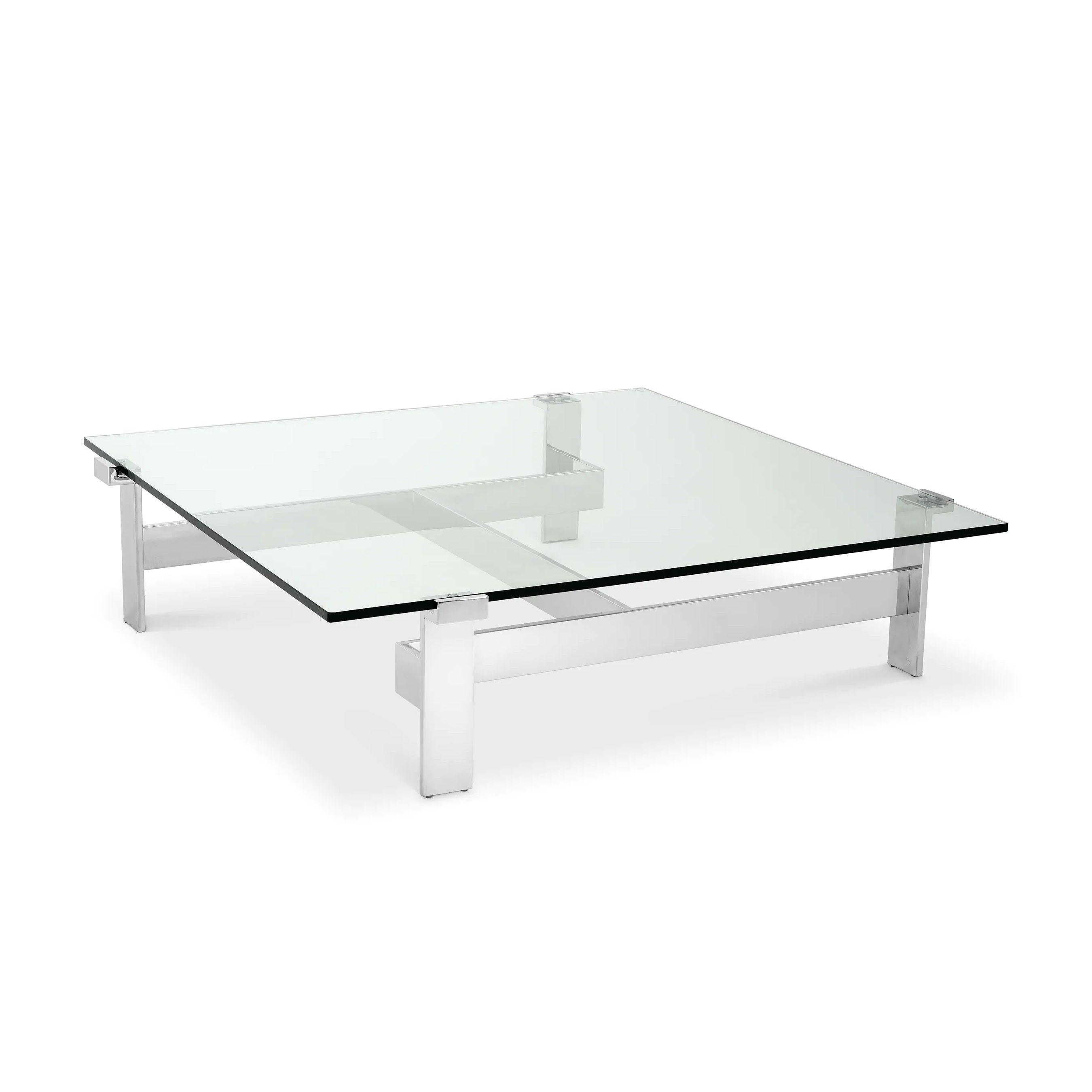 Stolik kawowy MAXIM polerowana stal Eichholtz Eye on Design