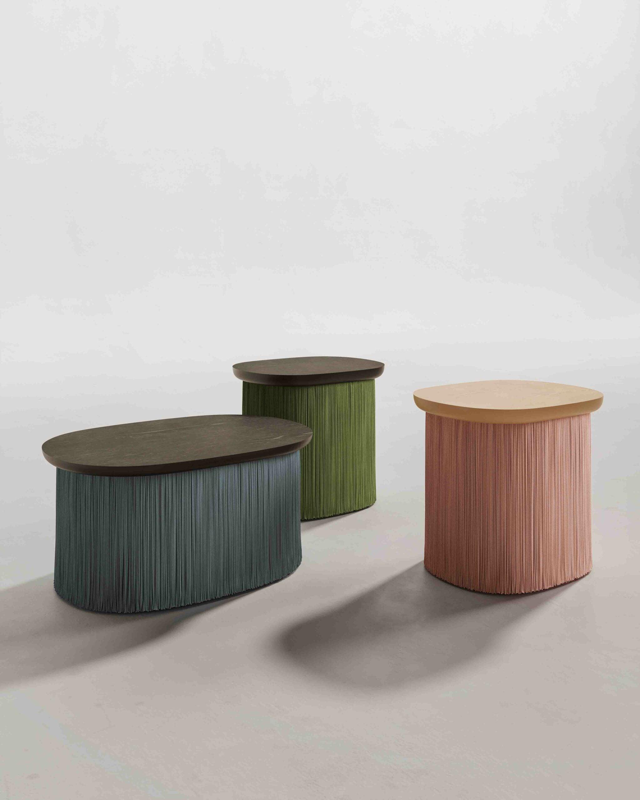 Stolik kawowy niski MEDUSE niebieski Liu Jo Living Eye on Design