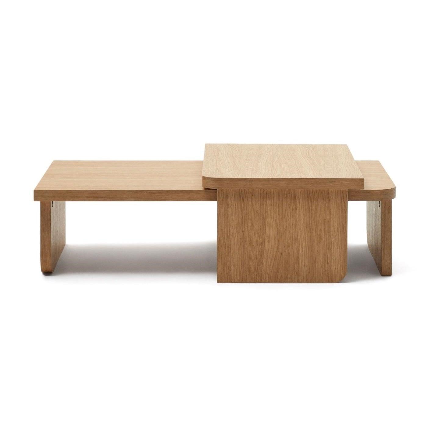 Stolik kawowy OAQ fornir dębowy La Forma Eye on Design