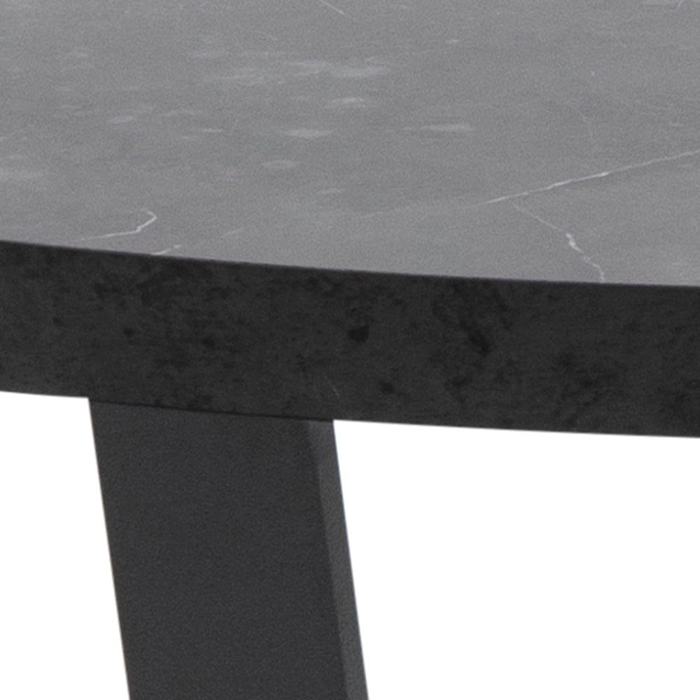 Stolik kawowy okrągły AMBLE czarny marmur Home Essentials Eye on Design