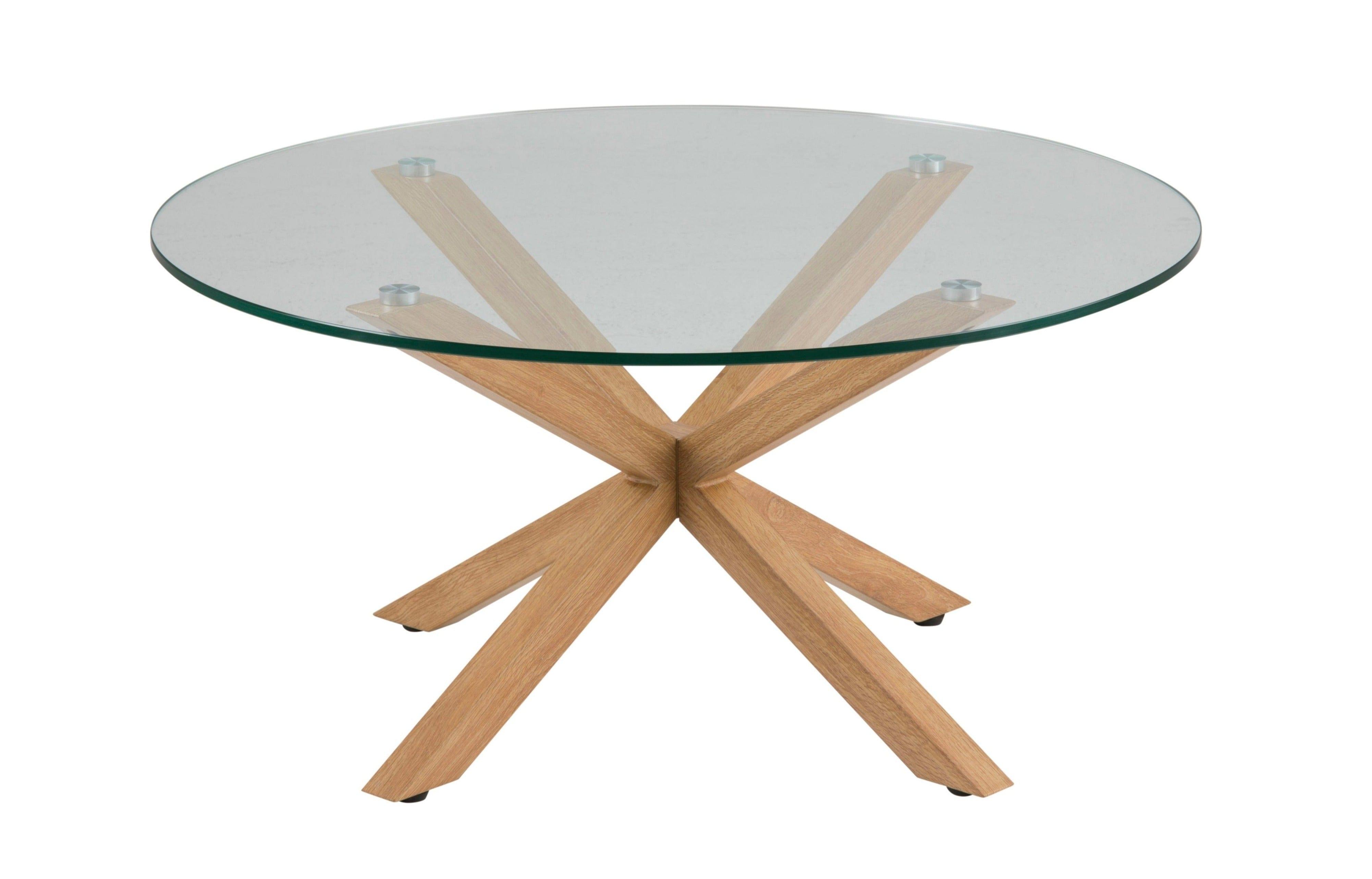 Stolik kawowy okrągły HEAVEN drewniany Home Essentials Eye on Design