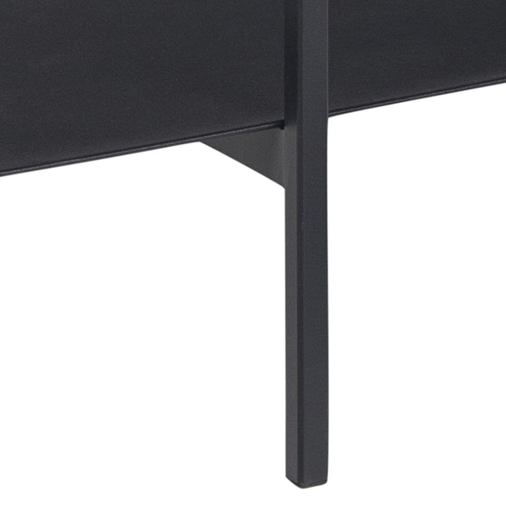 Stolik kawowy PELLE czarny Home Essentials Eye on Design