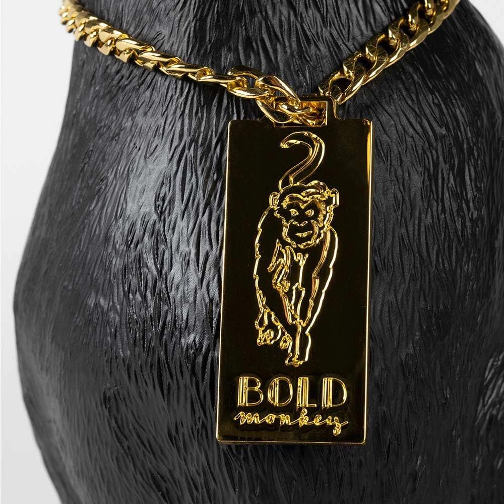 Stolik kawowy PROUDLY CROWNED PANTHER czarny Bold Monkey Eye on Design