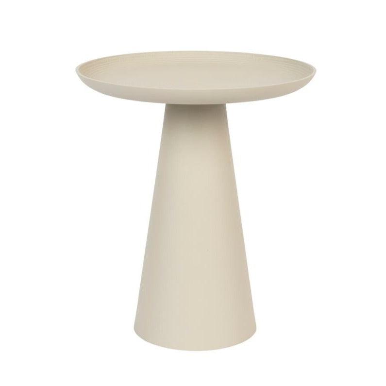 Stolik kawowy RINGAR beżowy White Label Living 39.5 cm Eye on Design